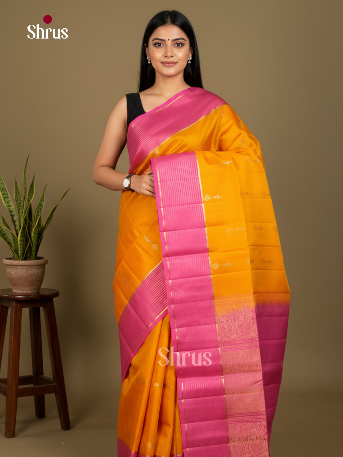 Soft Silk Saree - EDS04212 - Shop on Shrus.com