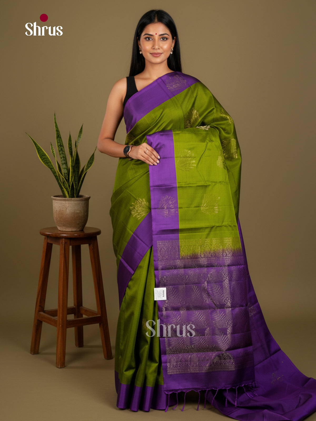 Softsilk-halfpure Saree - EDS04221 - Shop on Shrus.com