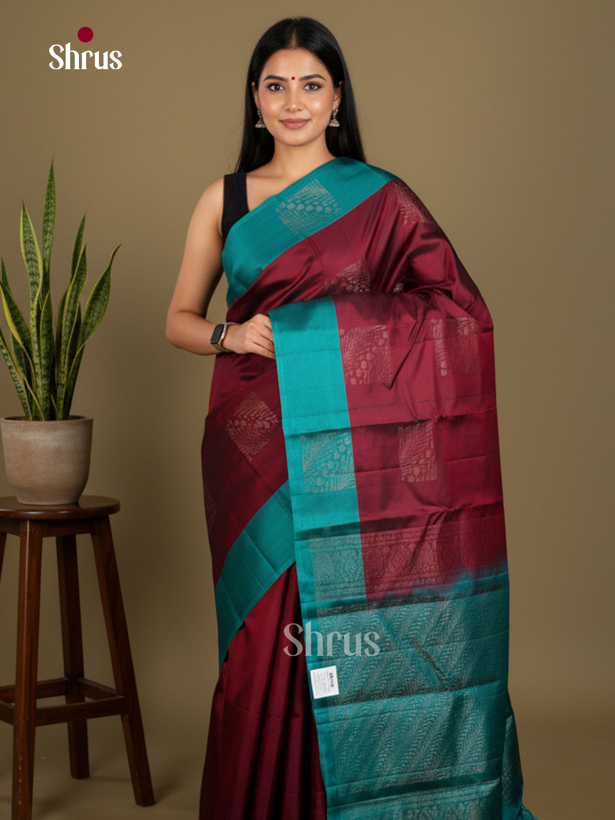 Softsilk-halfpure Saree - EDS04231 - Shop on Shrus.com