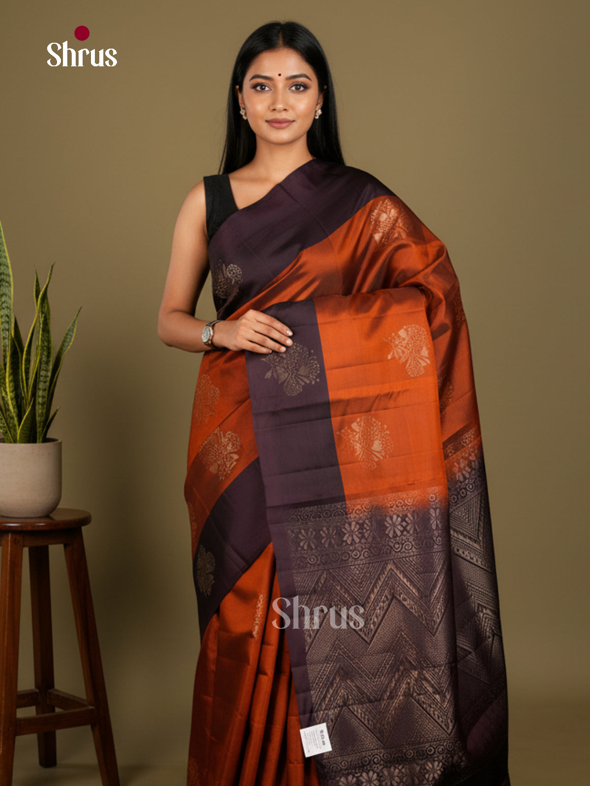 Softsilk-halfpure Saree - EDS04271 - Shop on Shrus.com