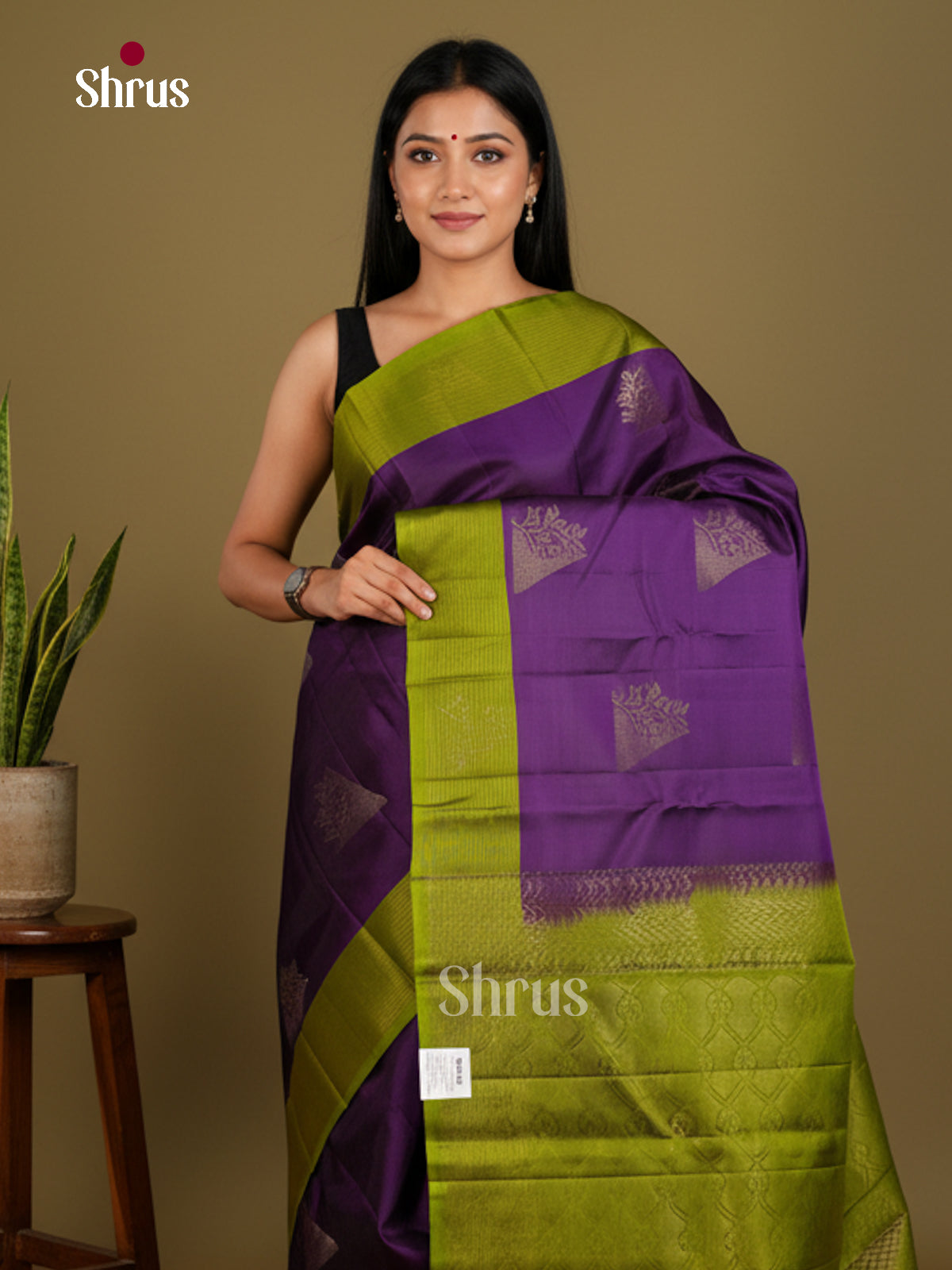 Softsilk-halfpure Saree - EDS04275 - Shop on Shrus.com
