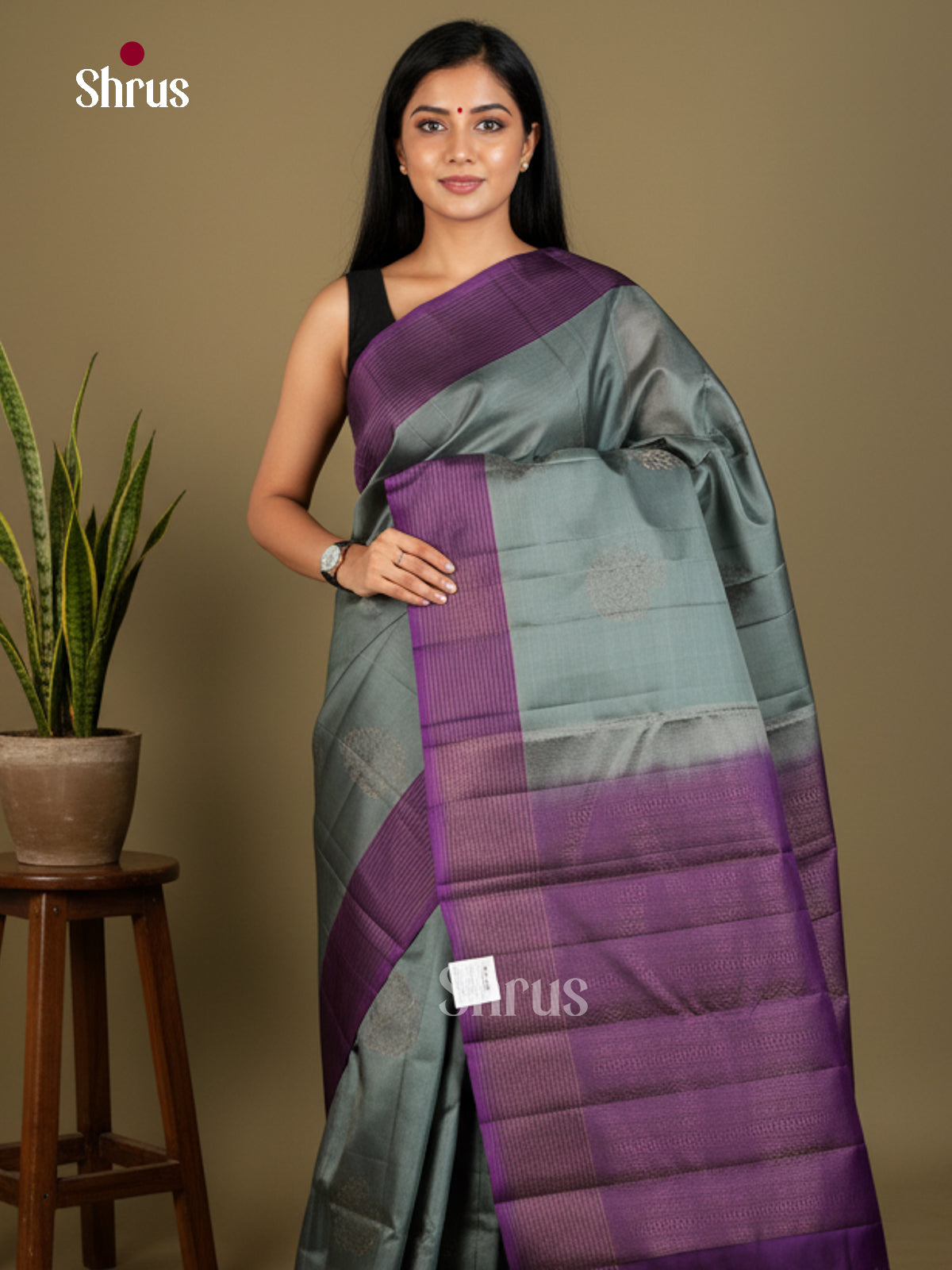 Softsilk-halfpure Saree - EDS04278 - Shop on Shrus.com