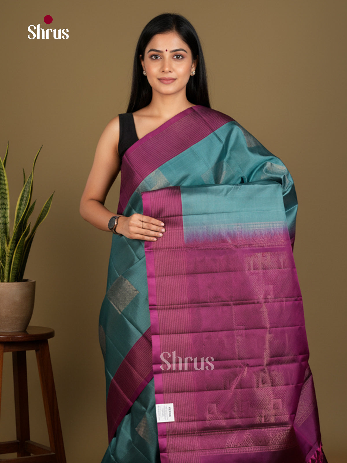 Softsilk-halfpure Saree - EDS04282 - Shop on Shrus.com