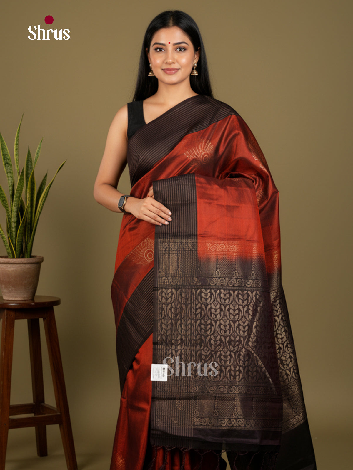 Softsilk-halfpure Saree - EDS04283 - Shop on Shrus.com