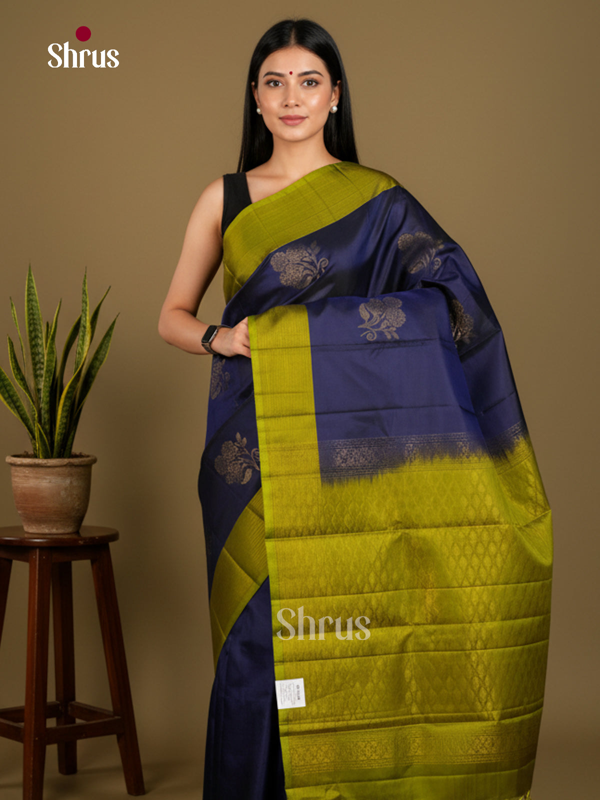 Softsilk-halfpure Saree - EDS04289 - Shop on Shrus.com
