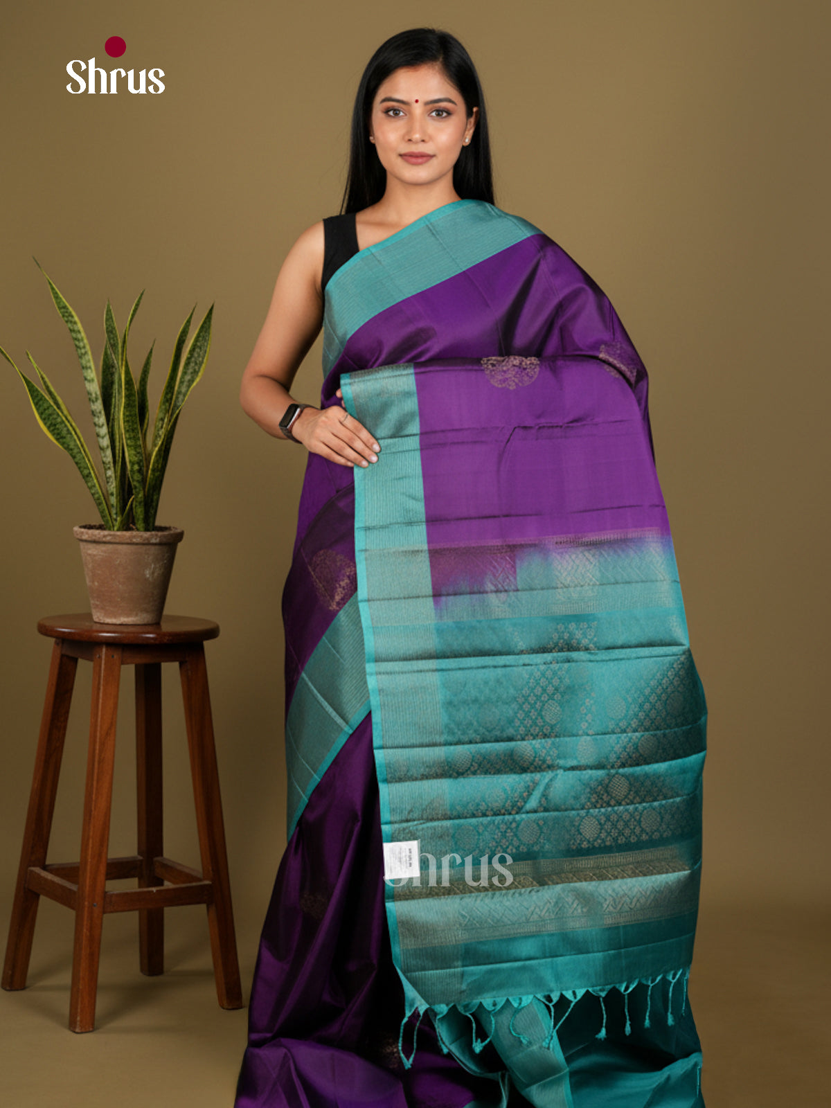 Softsilk-halfpure Saree - EDS04300 - Shop on Shrus.com