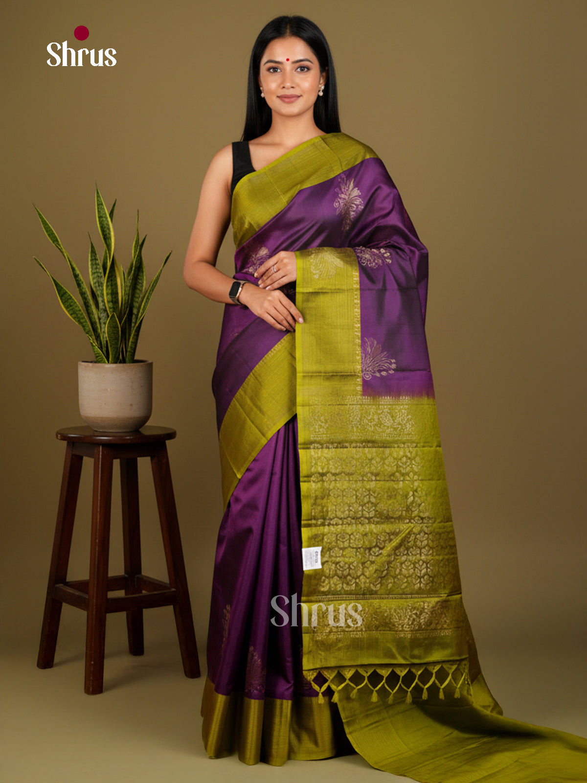 Softsilk-halfpure Saree - EDS04301 - Shop on Shrus.com