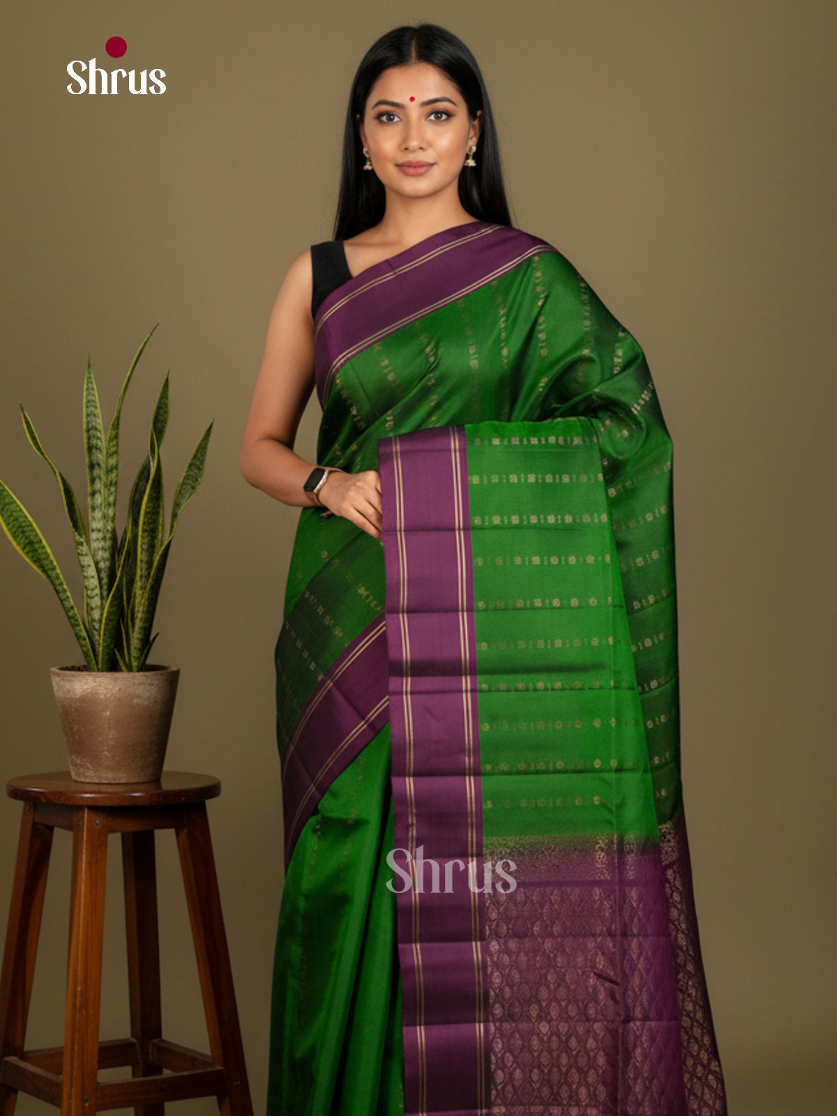Softsilk-halfpure Saree - EDS04308 - Shop on Shrus.com