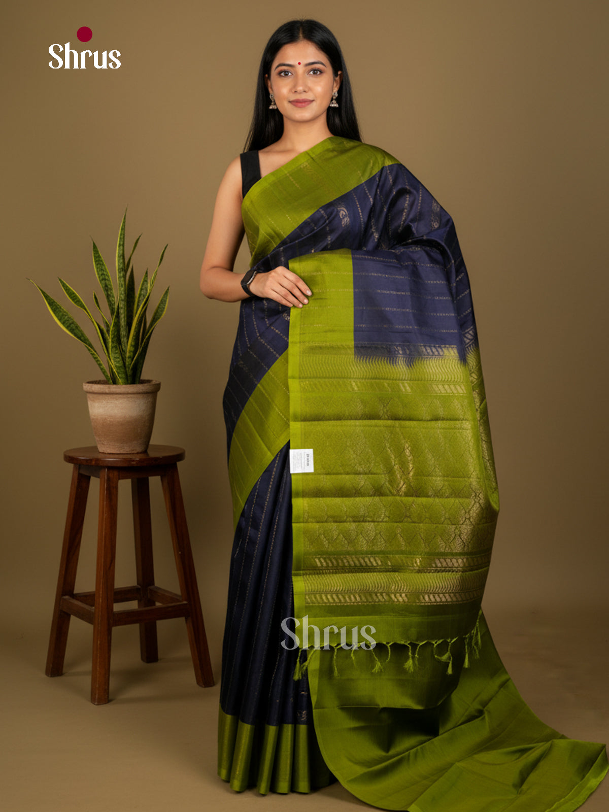 Softsilk-halfpure Saree - EDS04311 - Shop on Shrus.com