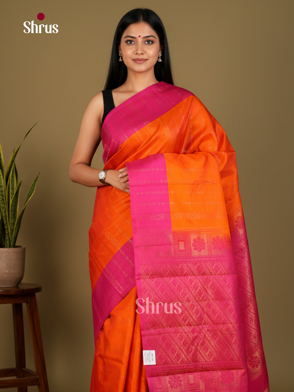 Softsilk-halfpure Saree - EDS04312 - Shop on Shrus.com