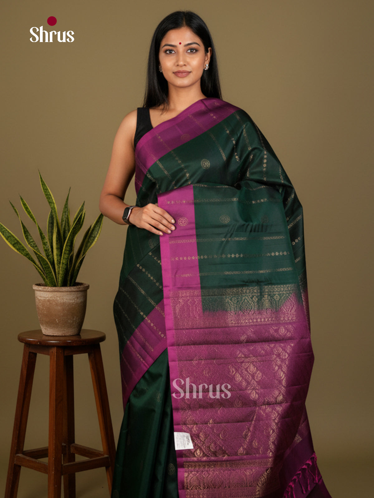 Softsilk-halfpure Saree - EDS04316 - Shop on Shrus.com