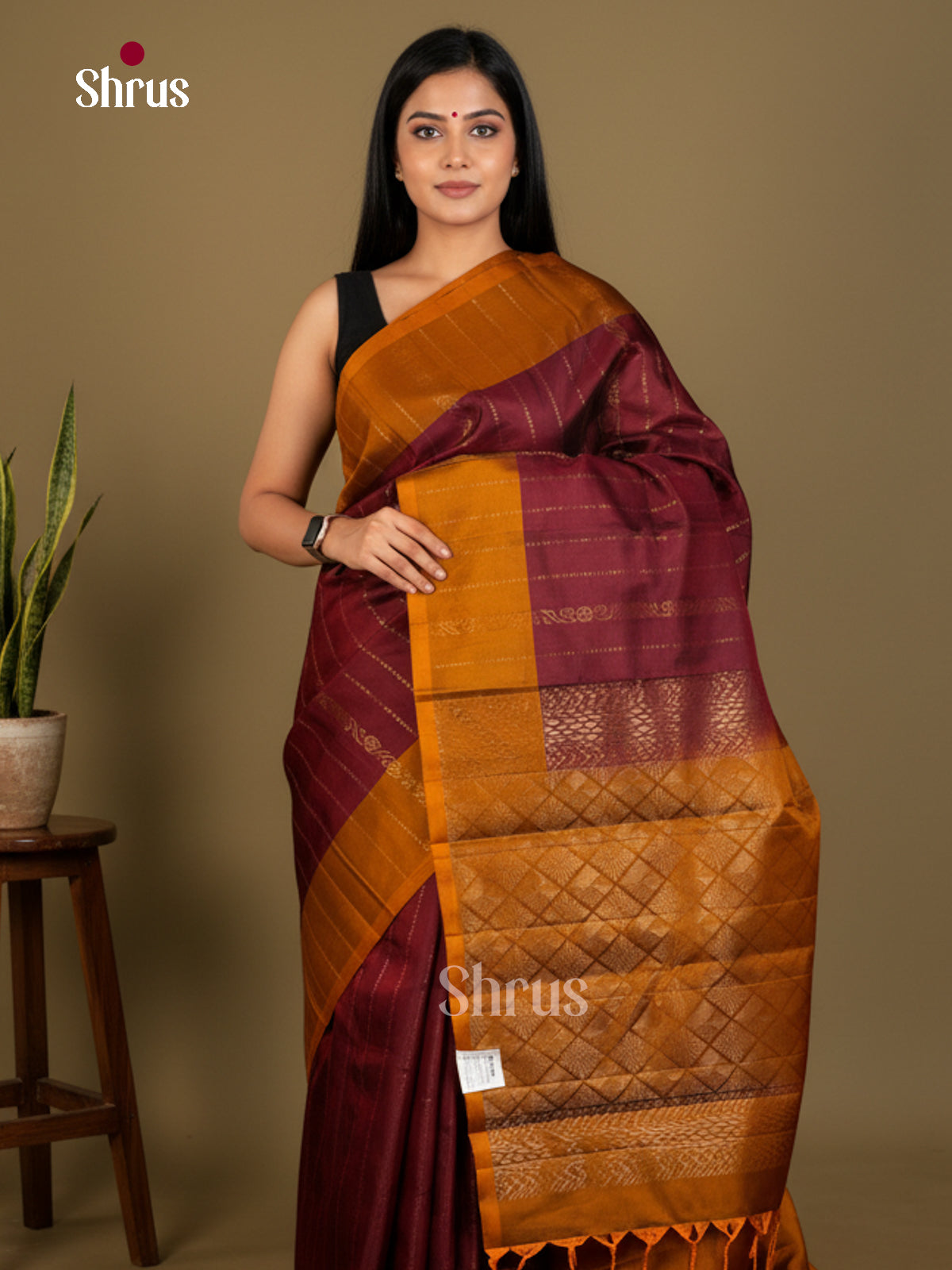 Softsilk-halfpure Saree - EDS04317 - Shop on Shrus.com