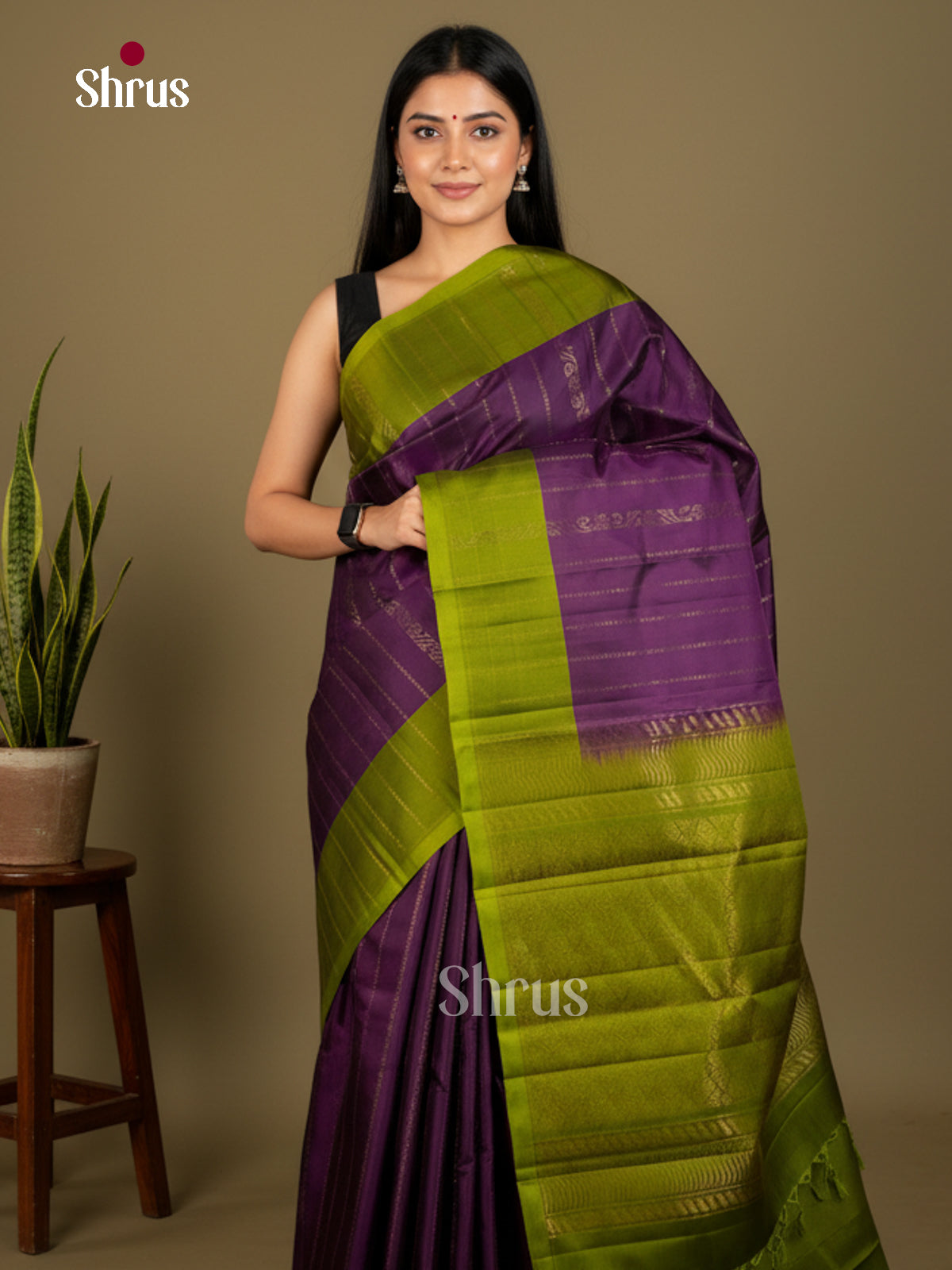 Softsilk-halfpure Saree - EDS04326 - Shop on Shrus.com