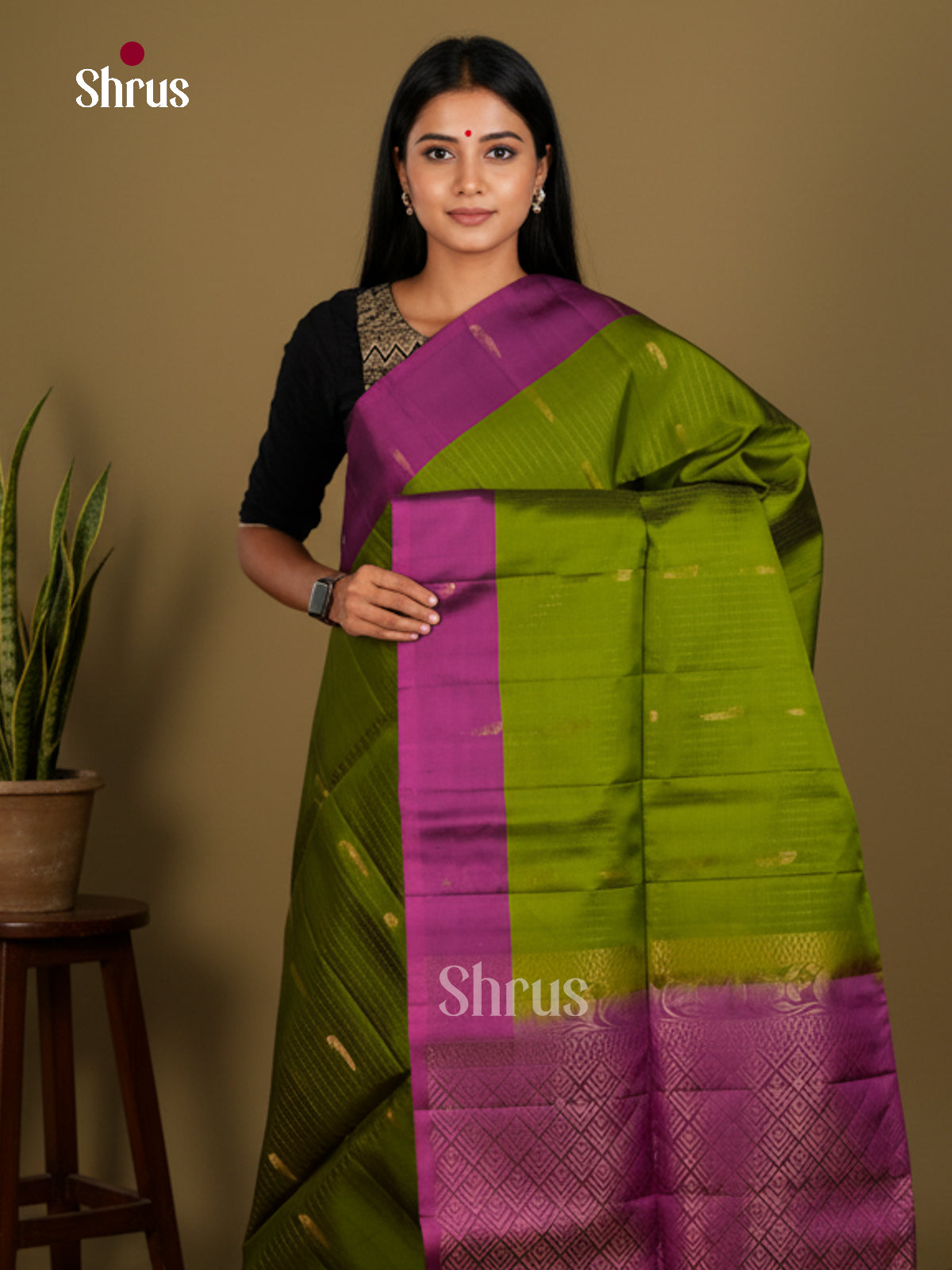 Softsilk-halfpure Saree - EDS04333 - Shop on Shrus.com