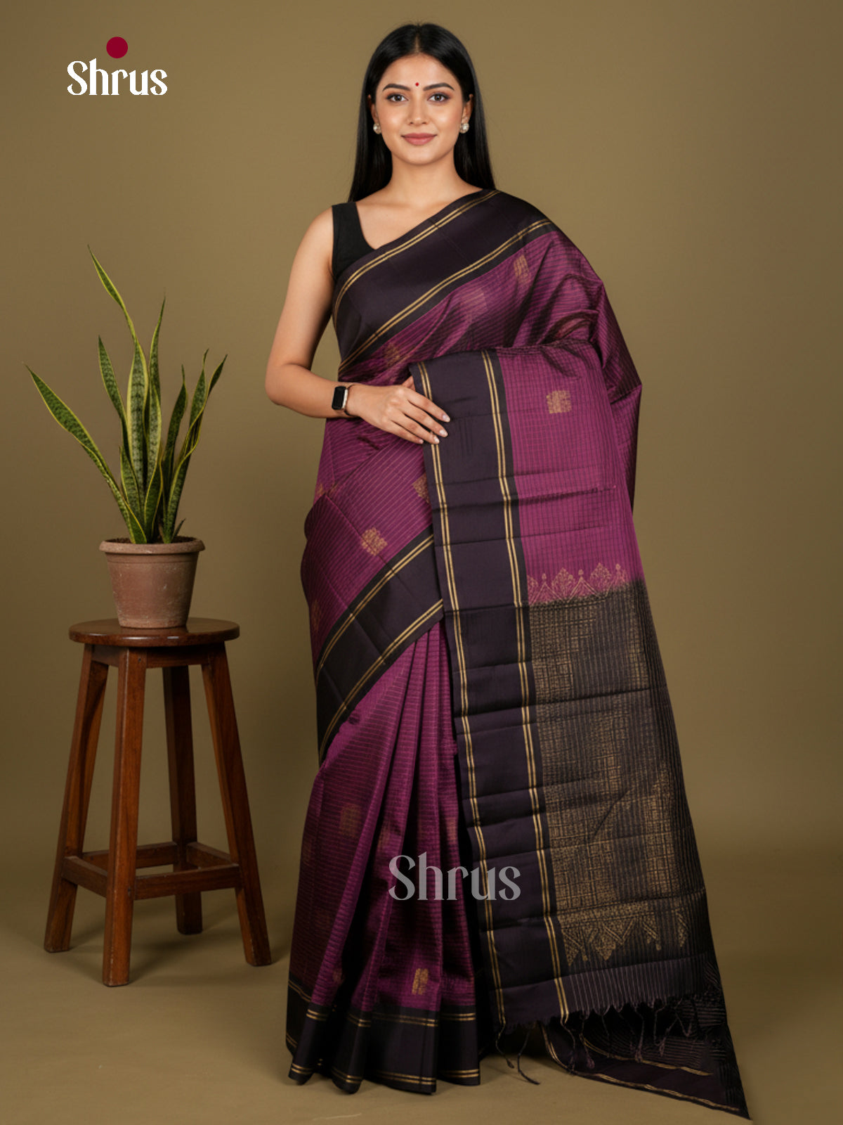 Softsilk-halfpure Saree - EDS04341 - Shop on Shrus.com