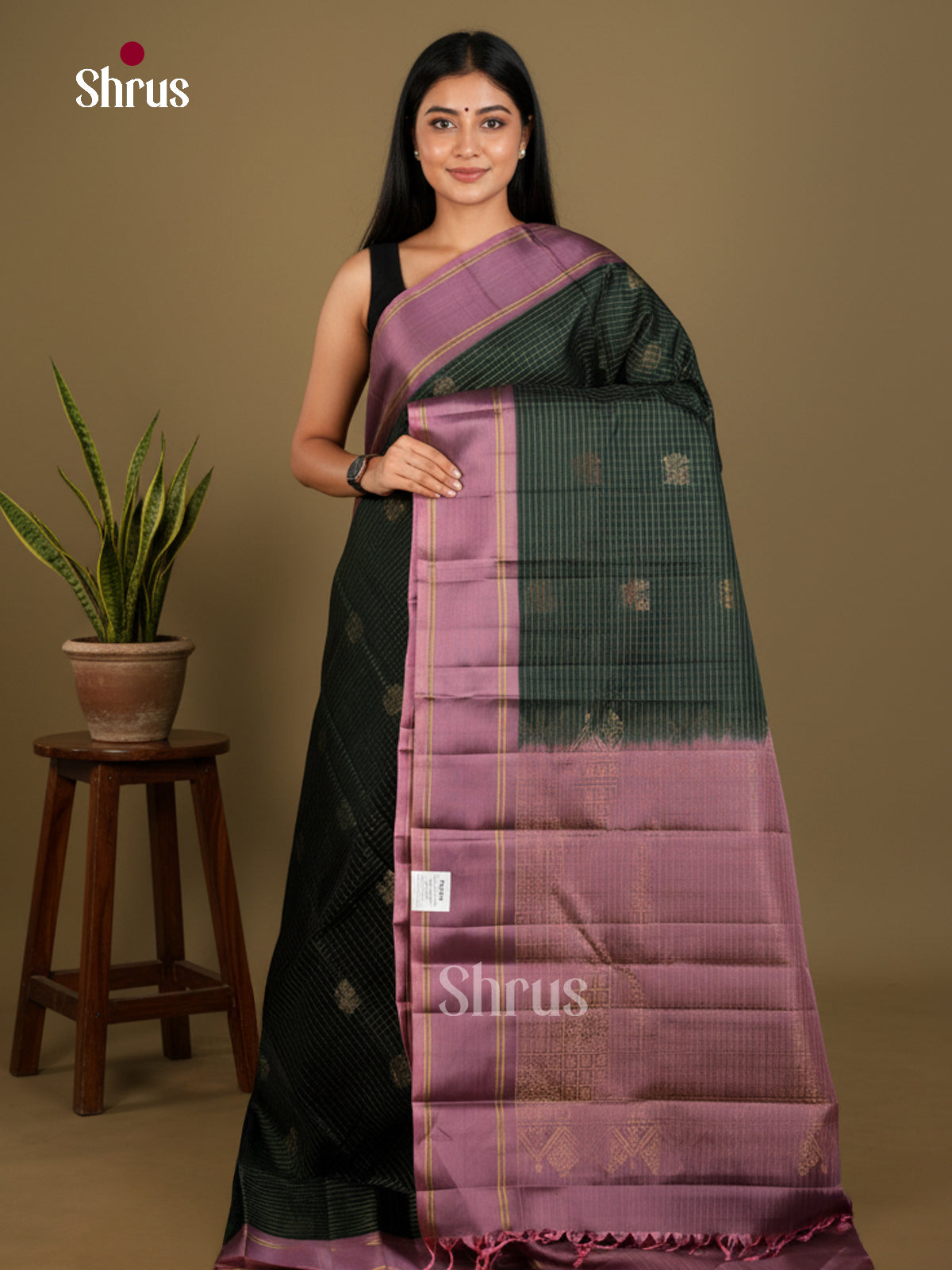Softsilk-halfpure Saree - EDS04342 - Shop on Shrus.com