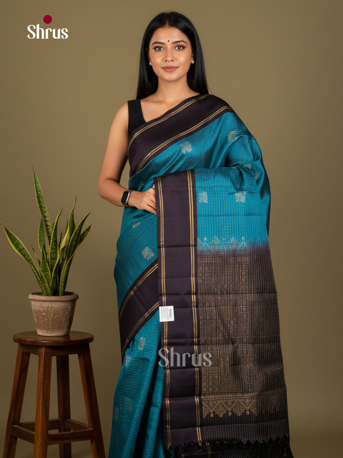 Softsilk-halfpure Saree - EDS04343 - Shop on Shrus.com