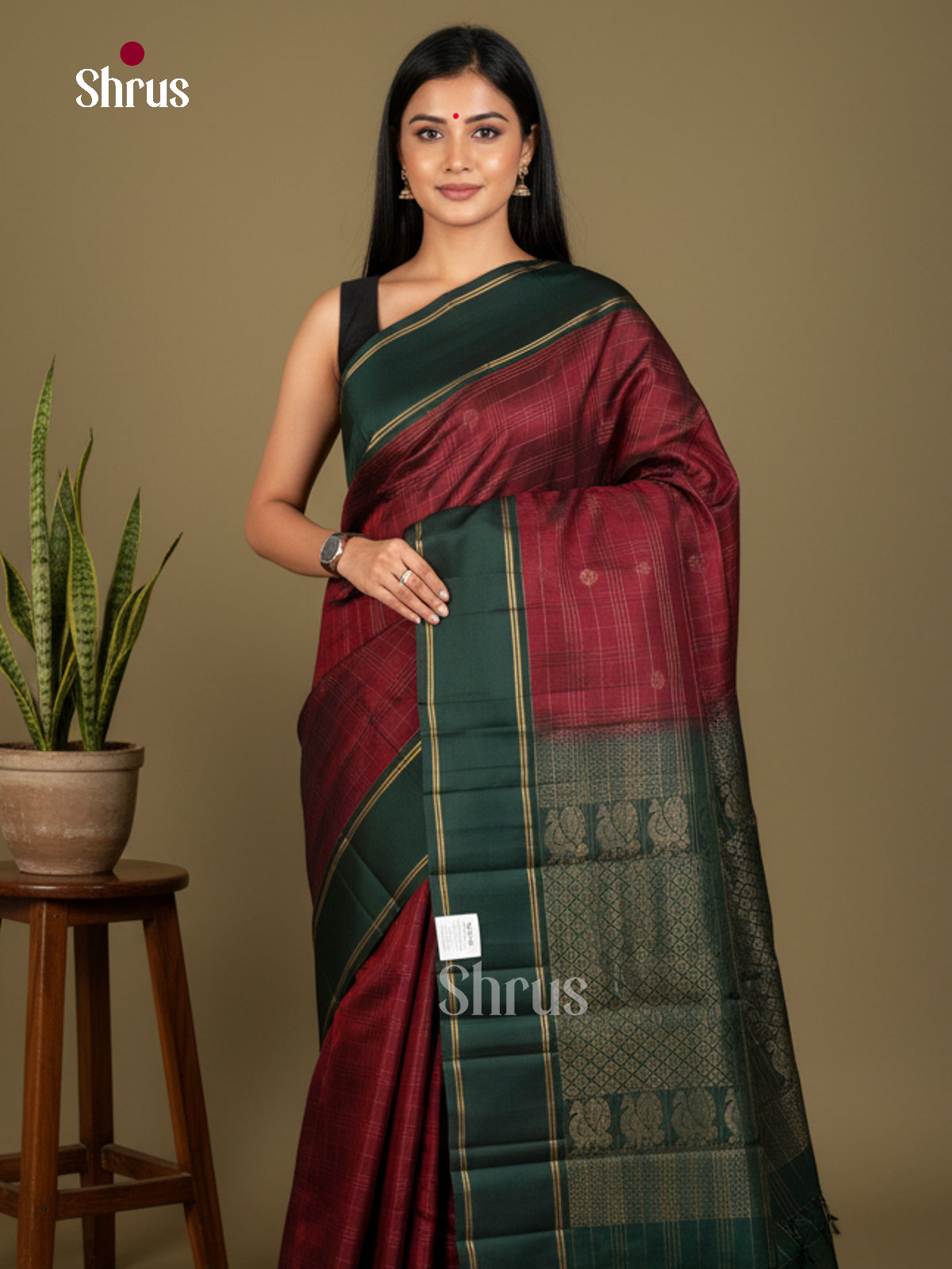 Softsilk-halfpure Saree - EDS04348 - Shop on Shrus.com
