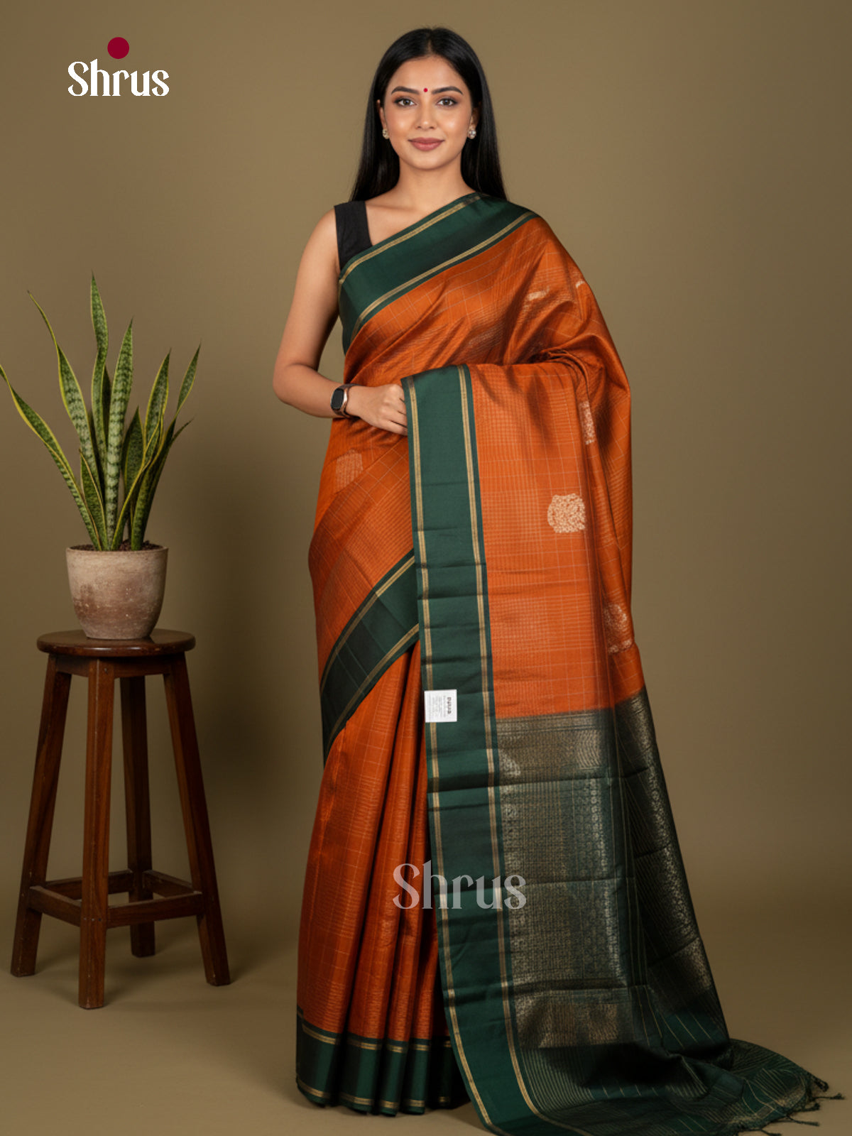 Softsilk-halfpure Saree - EDS04358 - Shop on Shrus.com