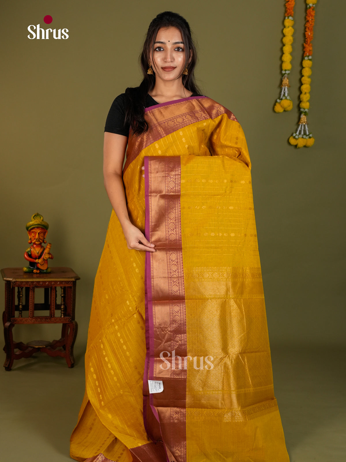 Chettinad Cotton Saree - EDS06063 - Shop on Shrus.com