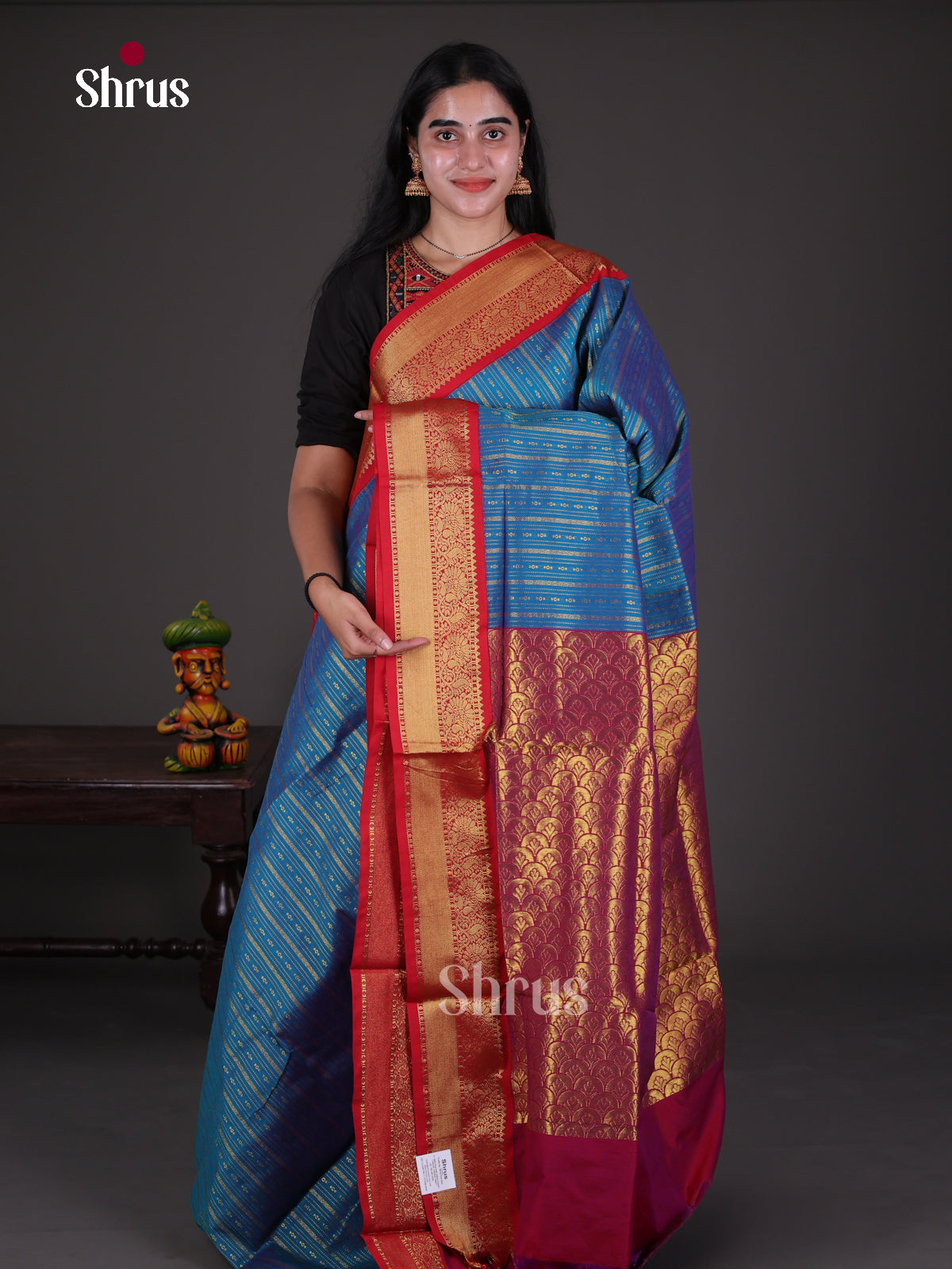 Kalyani Cotton Saree - EDS06129 - Shop on Shrus.com