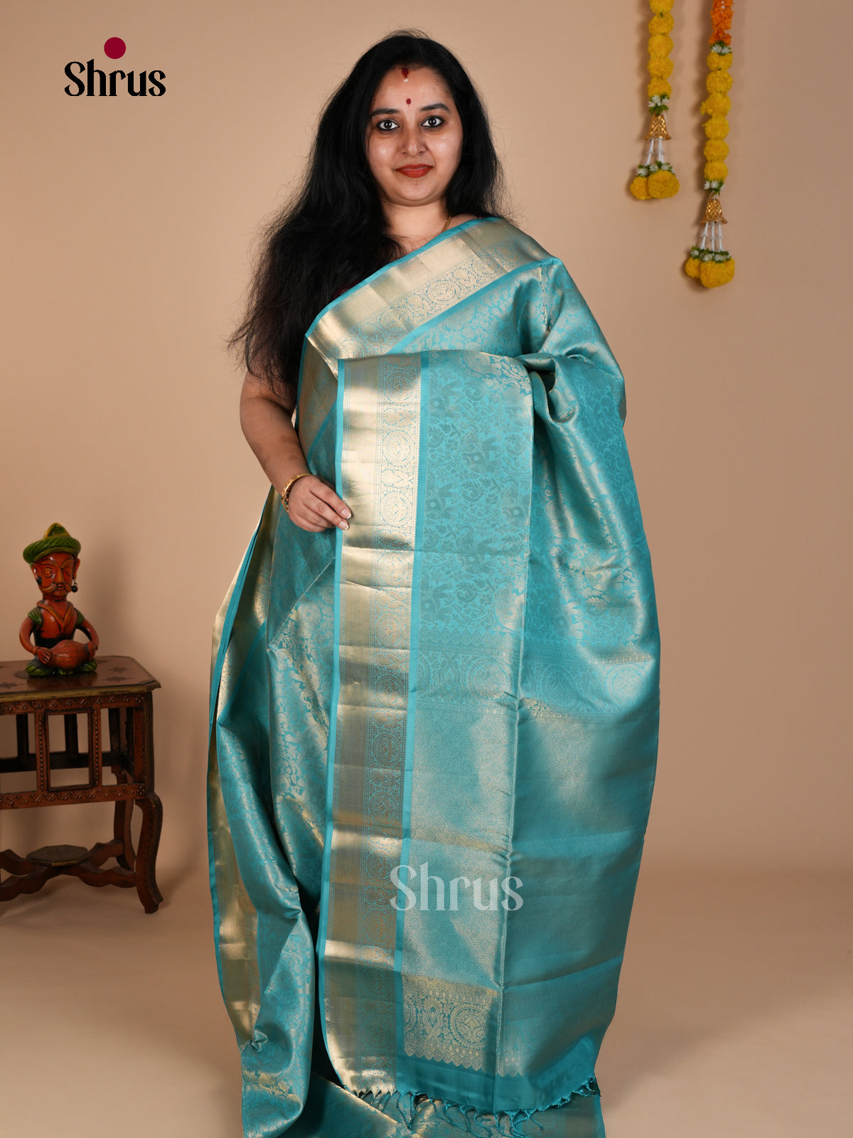 Soft Silk Saree - EDS07001 - Shop on Shrus.com