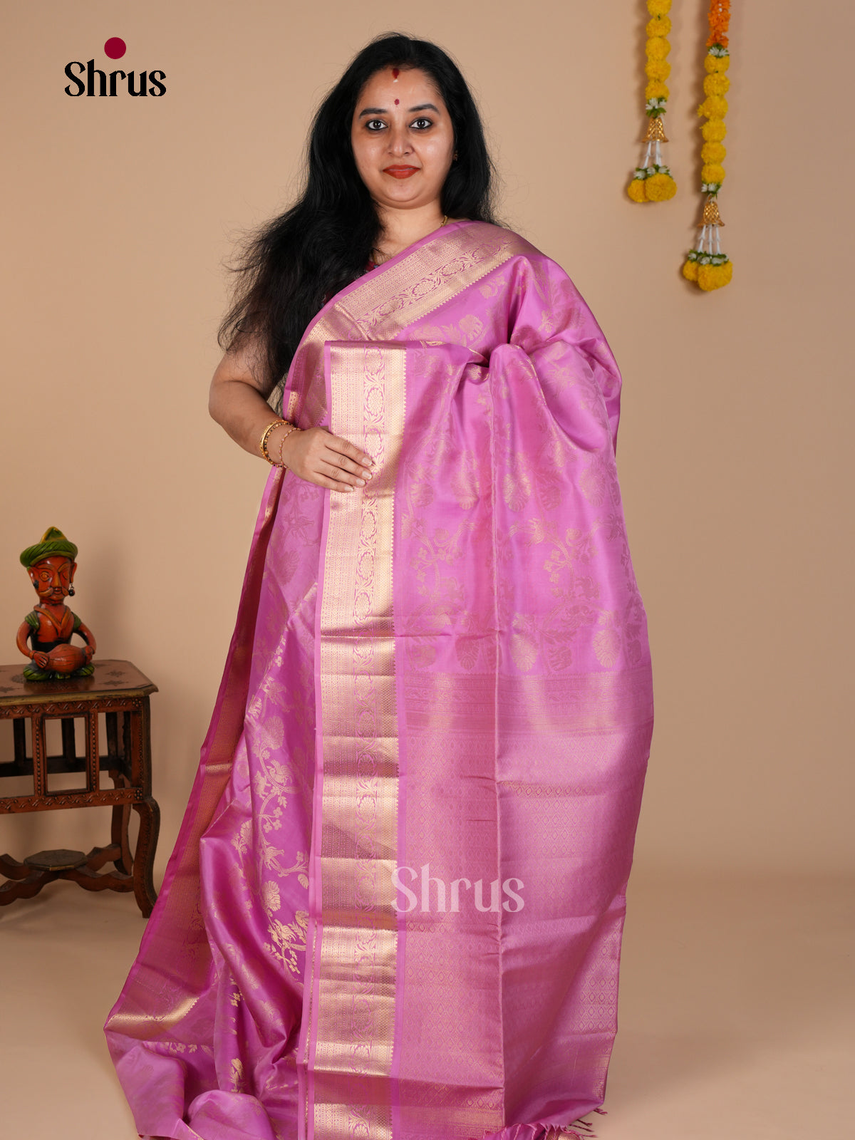 Soft Silk Saree - EDS07004 - Shop on Shrus.com