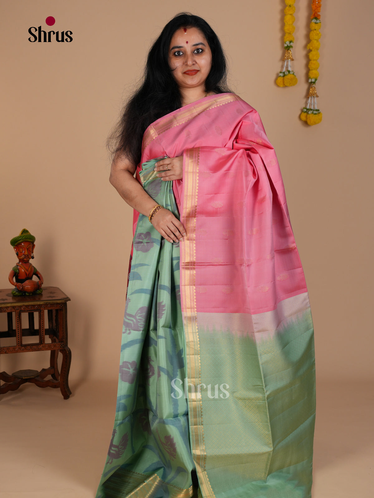 Soft Silk Saree - EDS07011 - Shop on Shrus.com