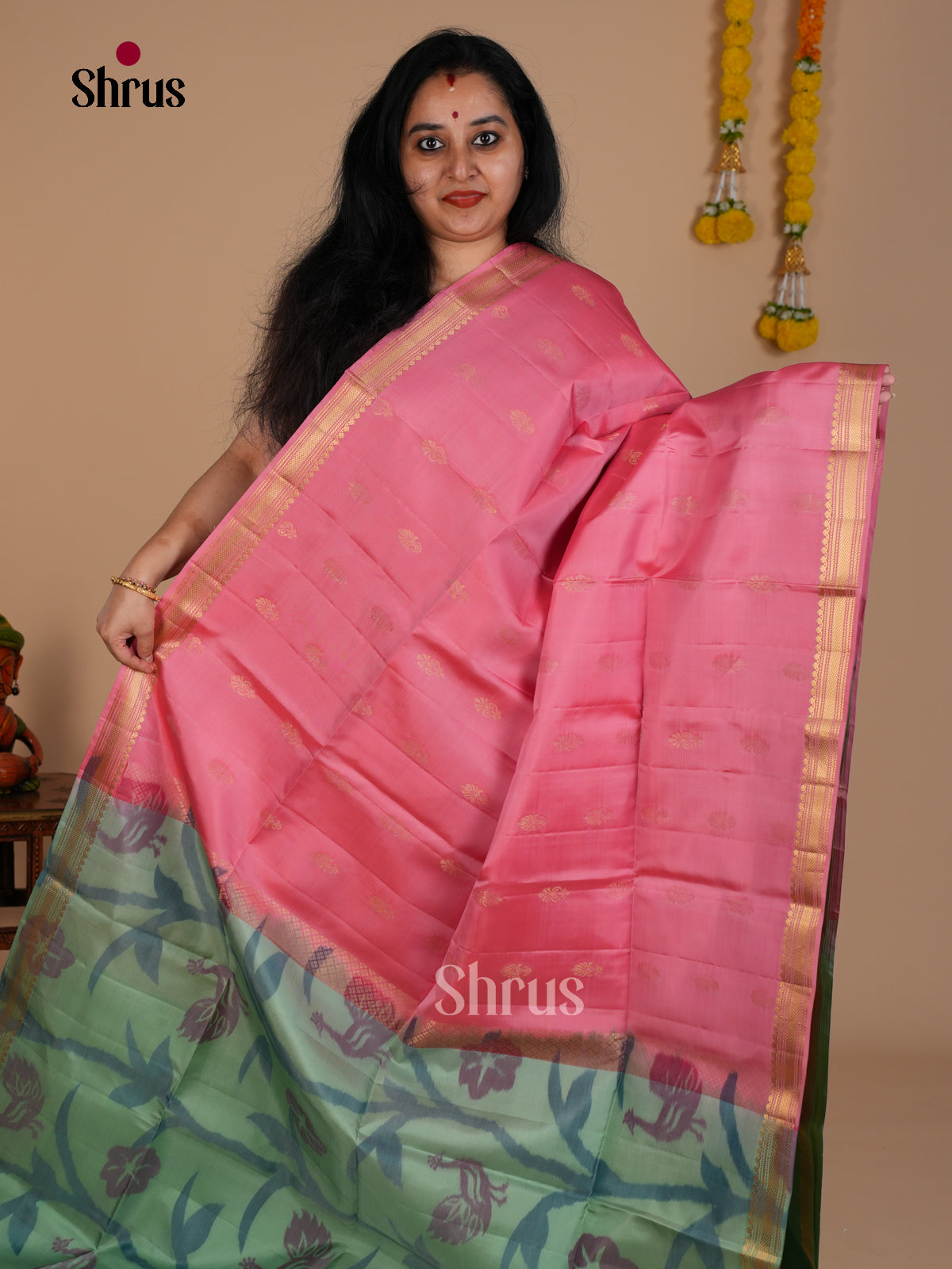 Soft Silk Saree - EDS07011 - Shop on Shrus.com