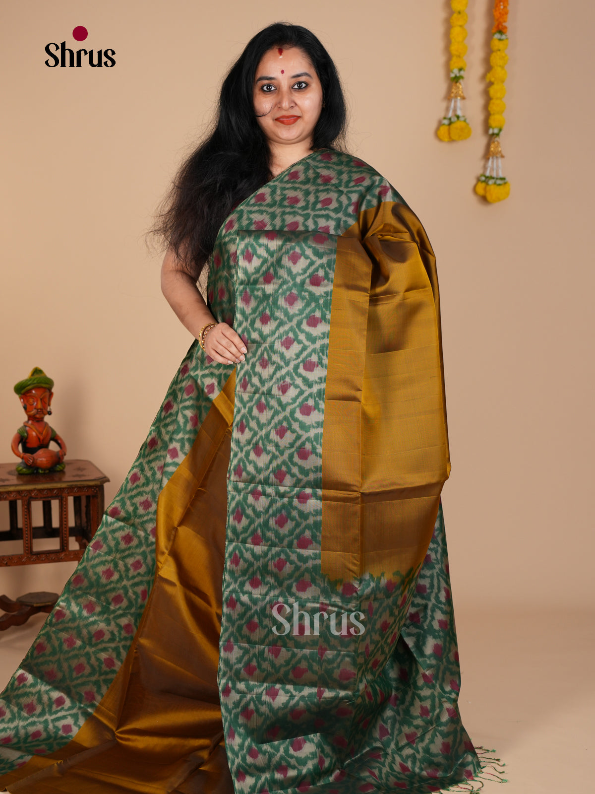 Softsilk-halfpure Saree - EDS08003 - Shop on Shrus.com