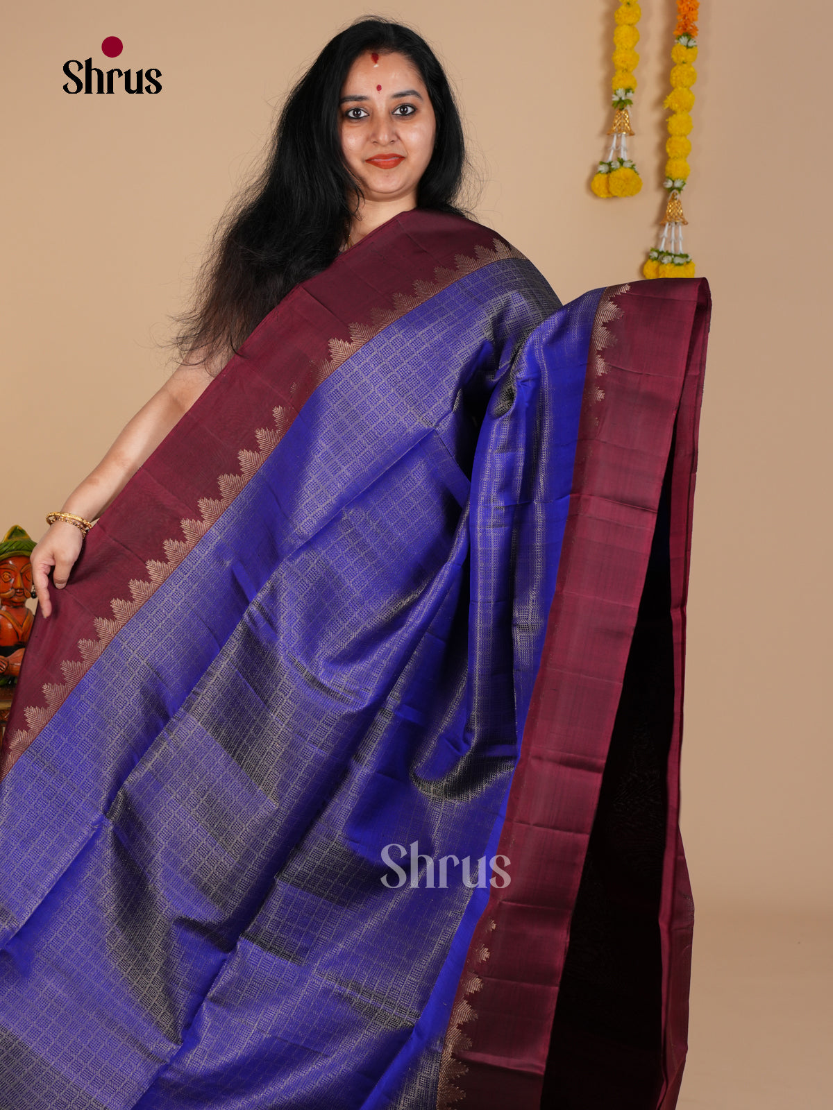 Soft Silk Saree - EDS08004 - Shop on Shrus.com