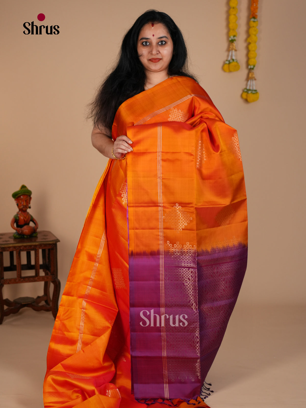 Soft Silk Saree - EDS08011 - Shop on Shrus.com