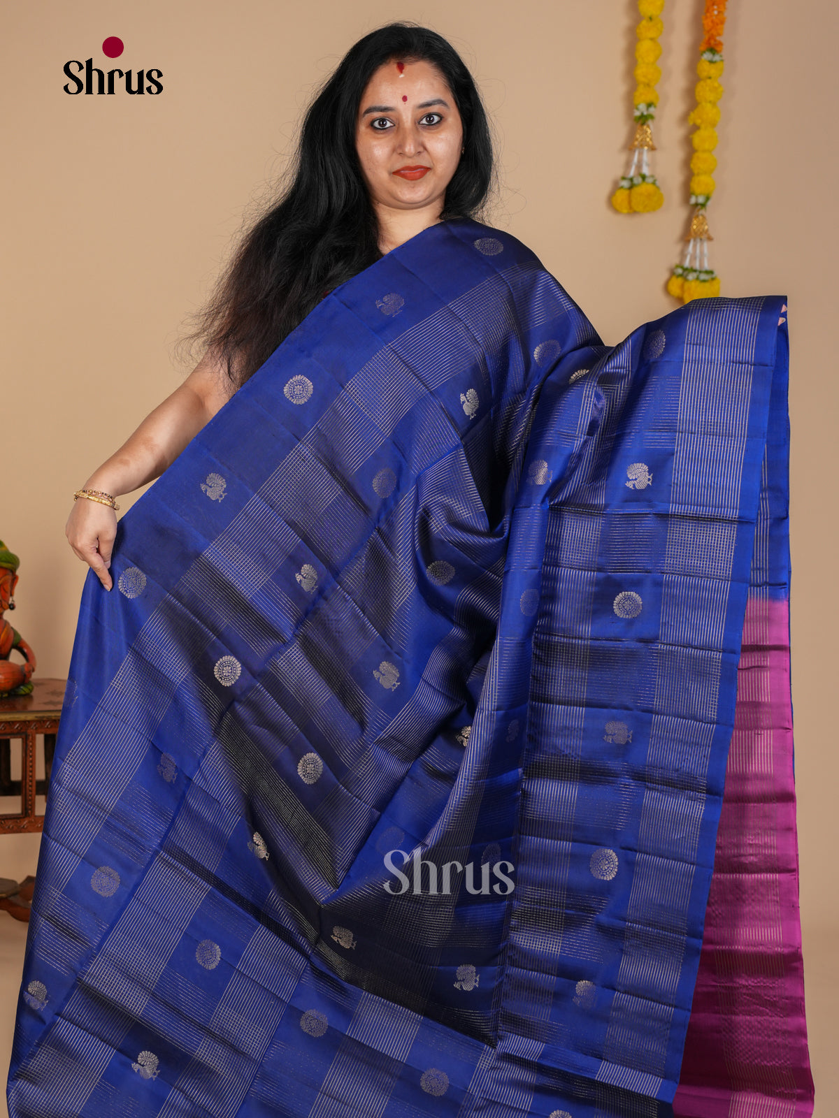 Soft Silk Saree - EDS08018 - Shop on Shrus.com