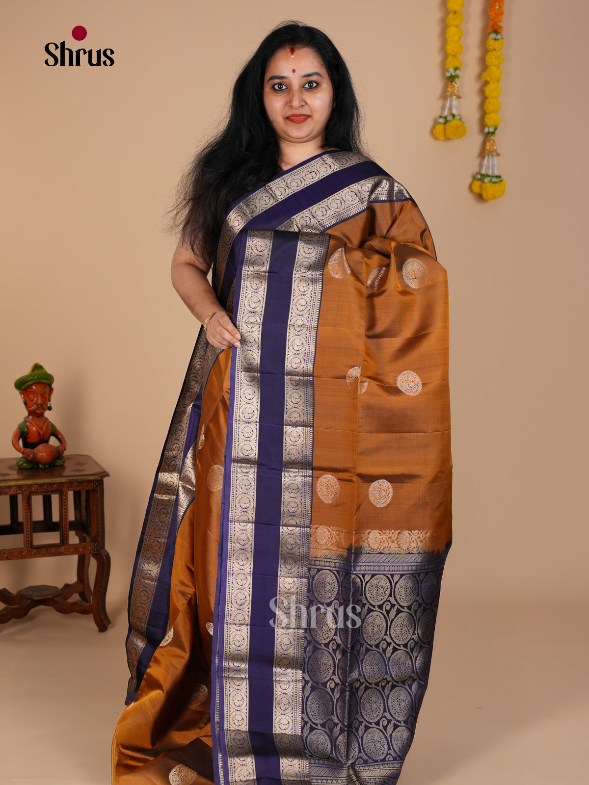 Soft Silk Saree - EDS08023 - Shop on Shrus.com