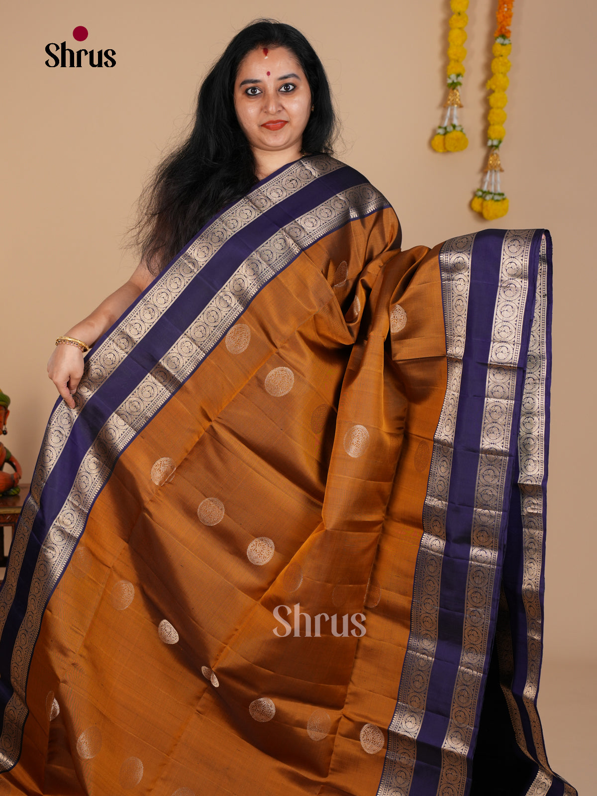 Soft Silk Saree - EDS08023 - Shop on Shrus.com