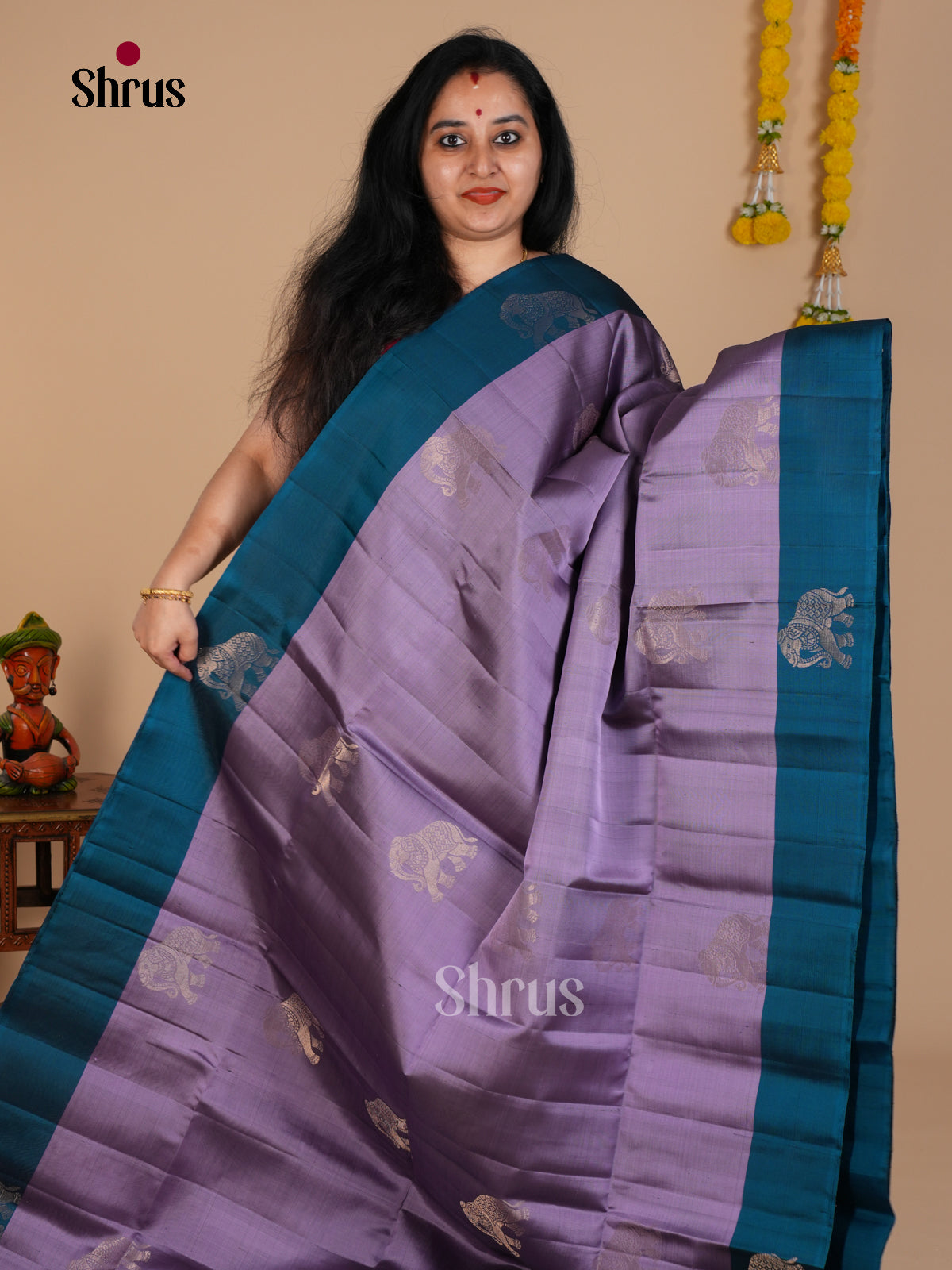 Soft Silk Saree - EDS08024 - Shop on Shrus.com