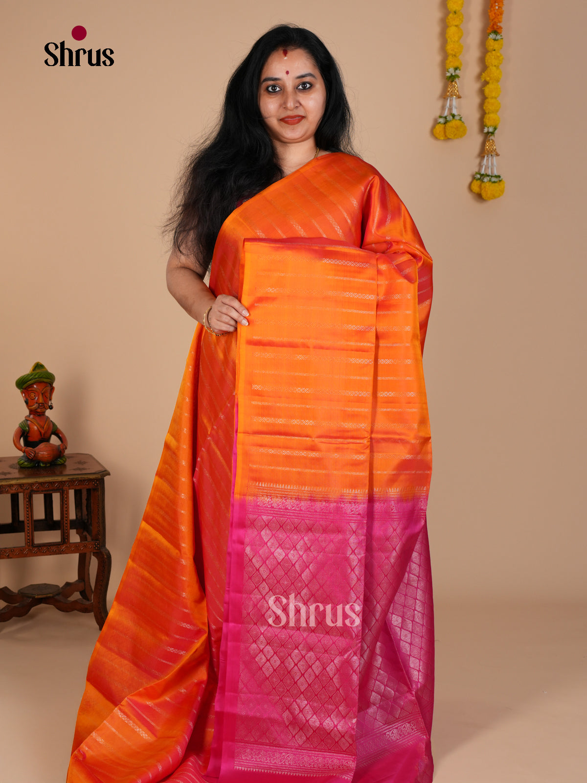 Softsilk-halfpure Saree - EDS08025 - Shop on Shrus.com