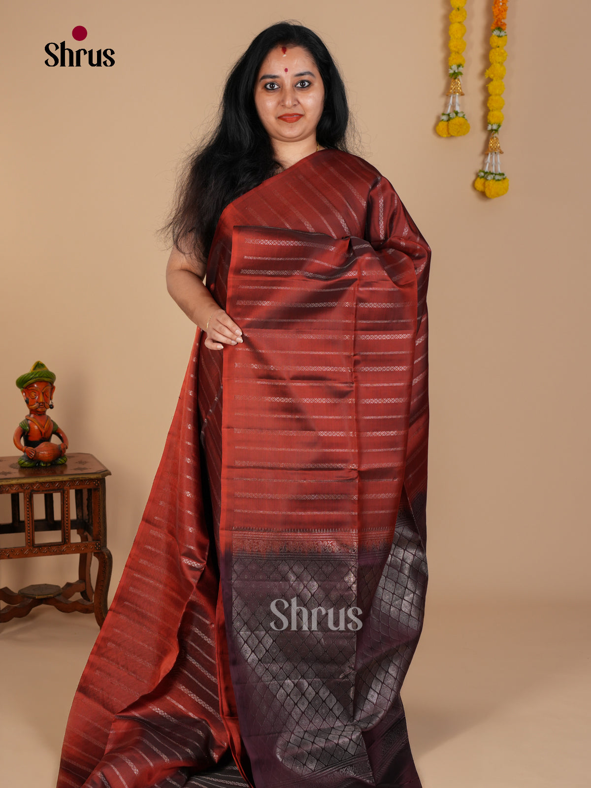 Softsilk-halfpure Saree - EDS08028 - Shop on Shrus.com