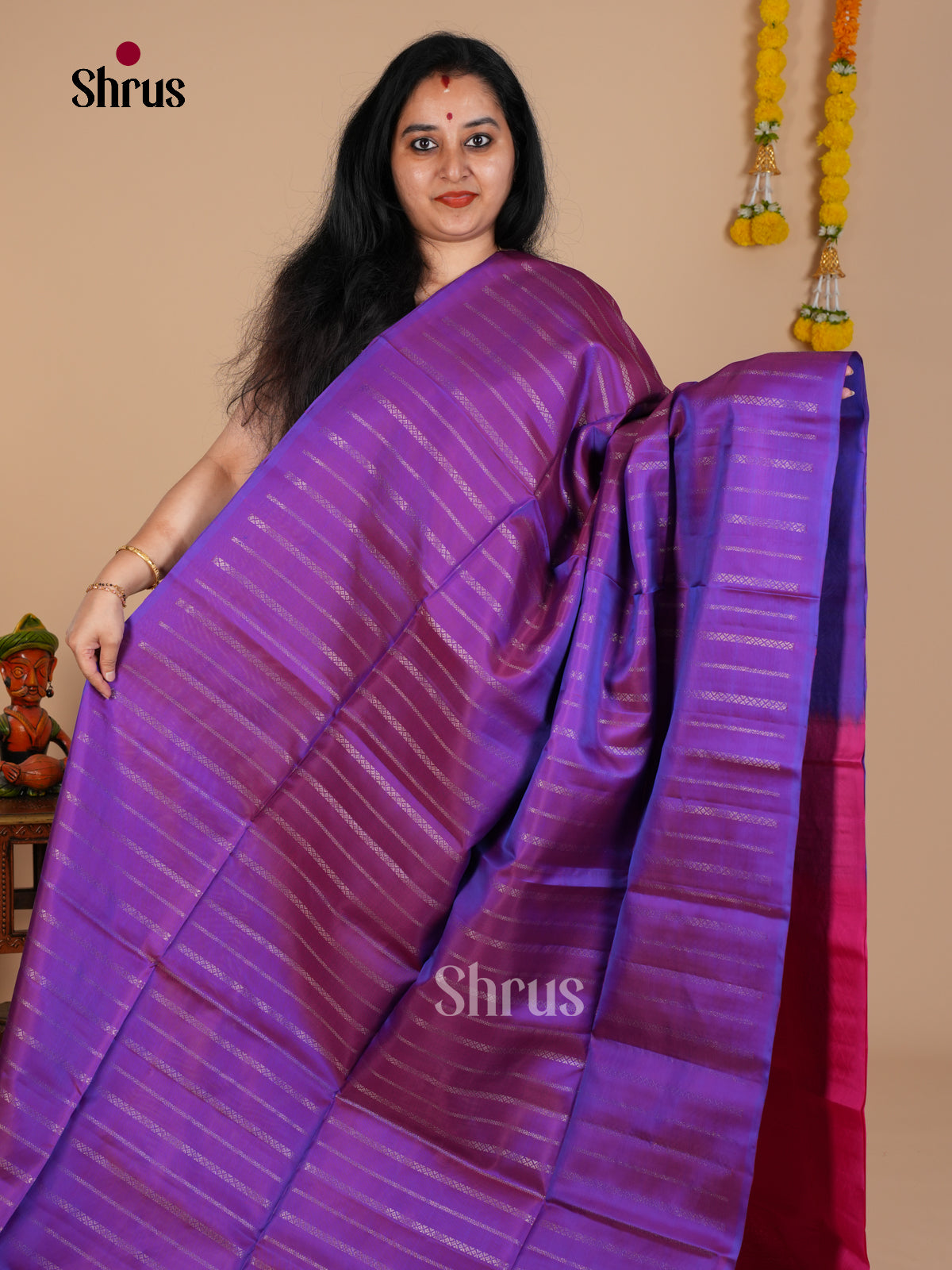 Softsilk-halfpure Saree - EDS08029 - Shop on Shrus.com