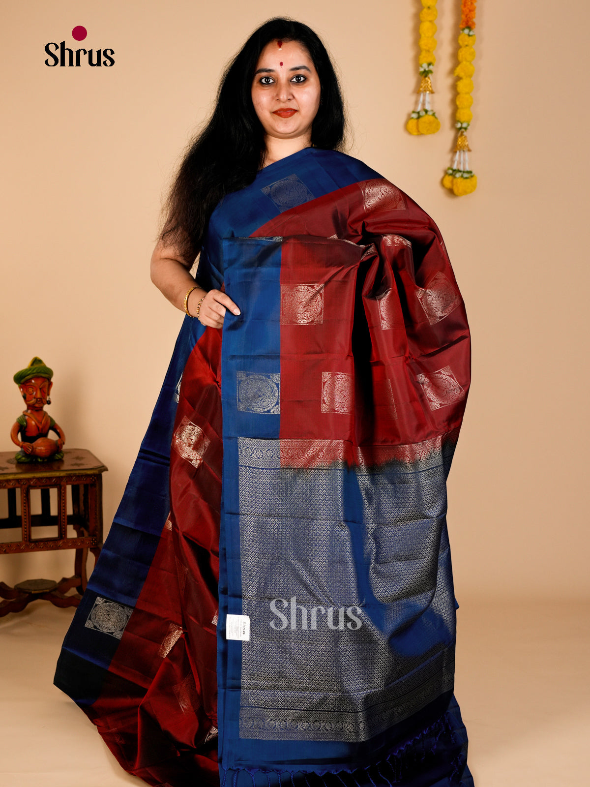 Softsilk-halfpure Saree - EDS08031 - Shop on Shrus.com