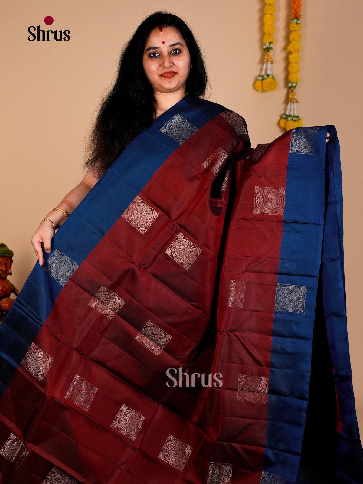 Softsilk-halfpure Saree - EDS08031 - Shop on Shrus.com