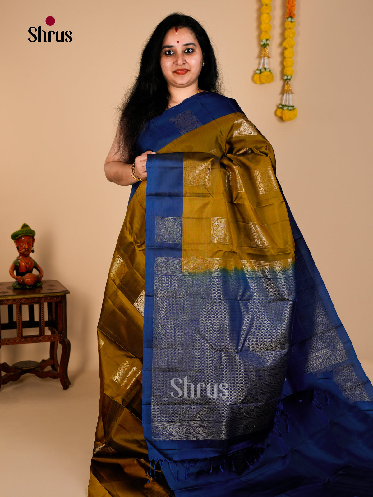 Softsilk-halfpure Saree - EDS08035 - Shop on Shrus.com