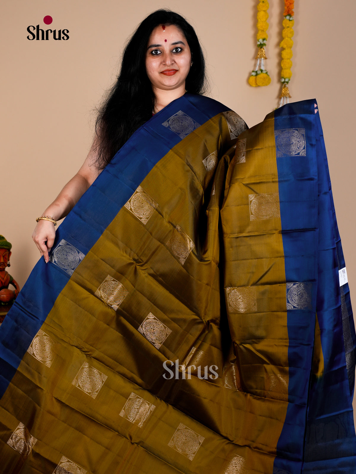 Softsilk-halfpure Saree - EDS08035 - Shop on Shrus.com