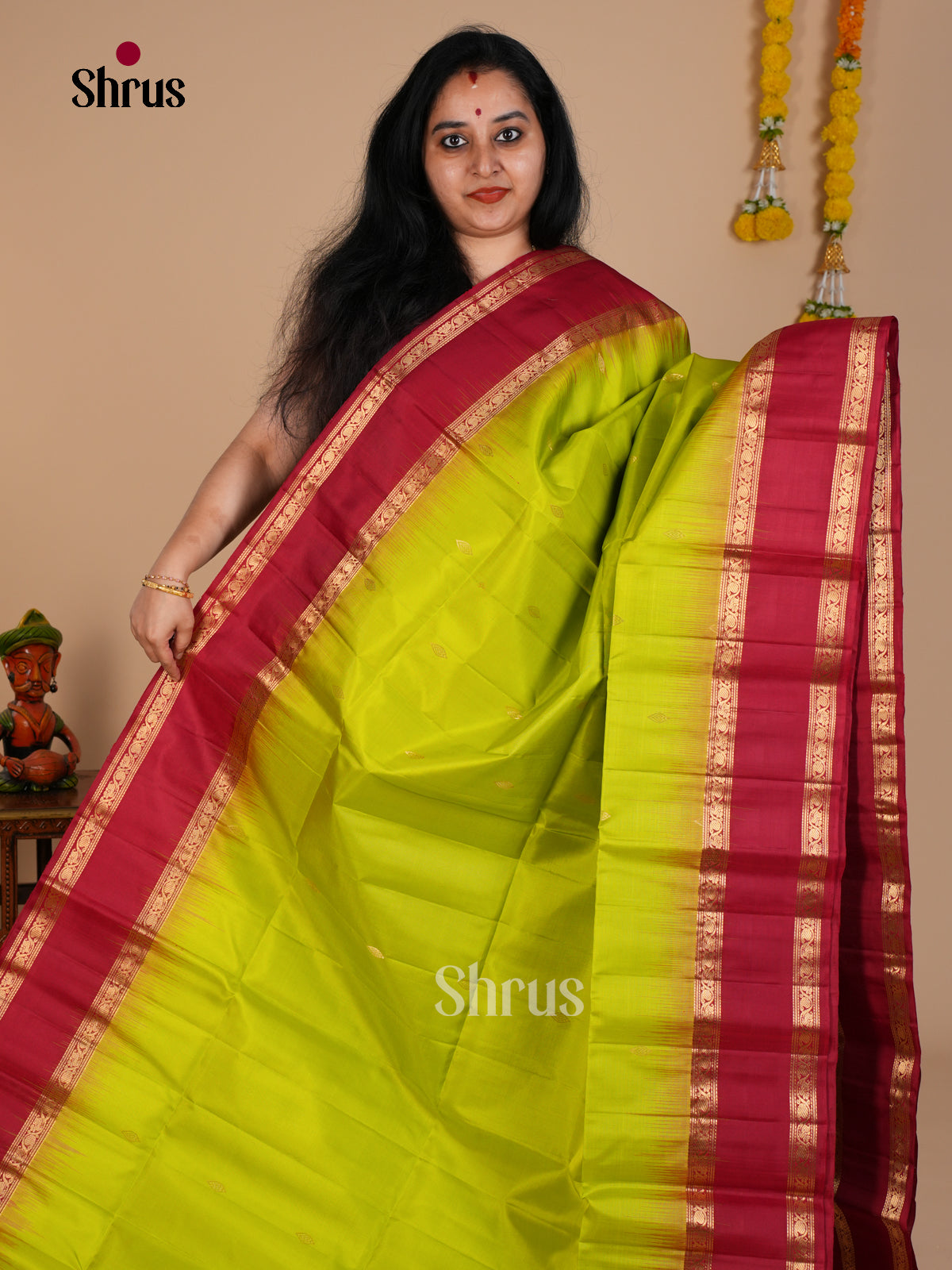Soft Silk Saree - EDS08038 - Shop on Shrus.com