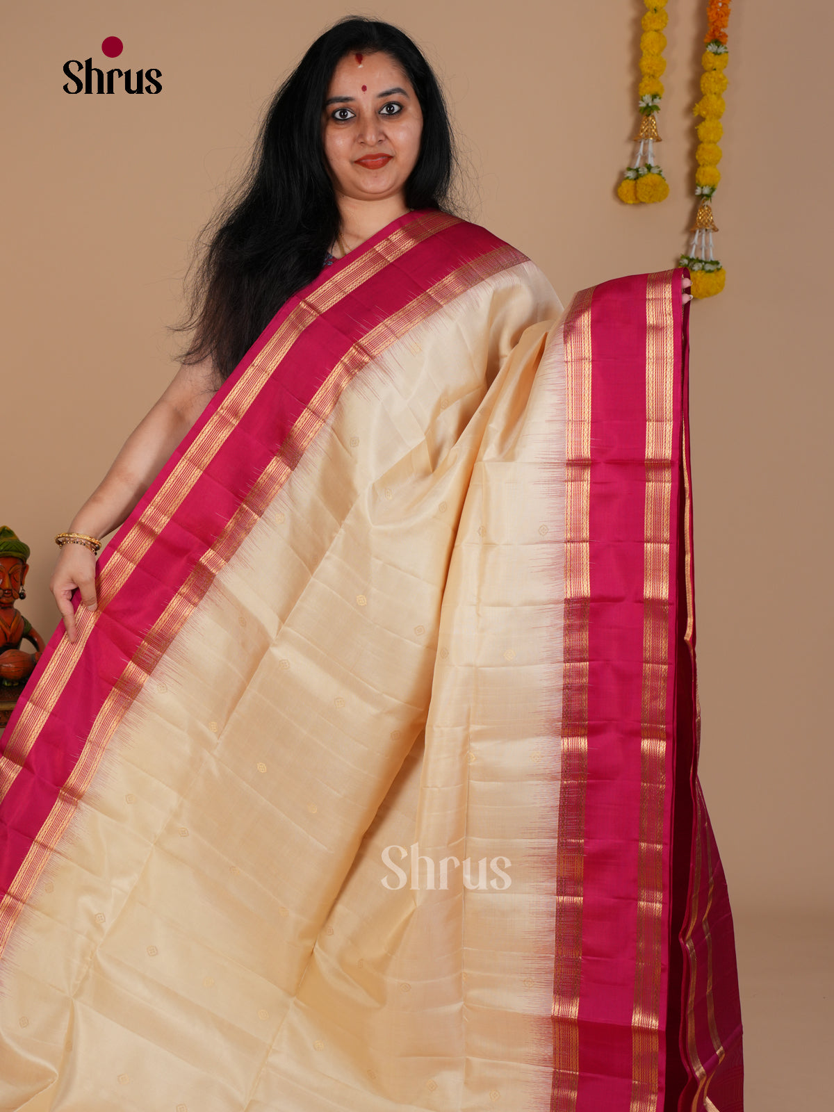 Soft Silk Saree - EDS08039 - Shop on Shrus.com