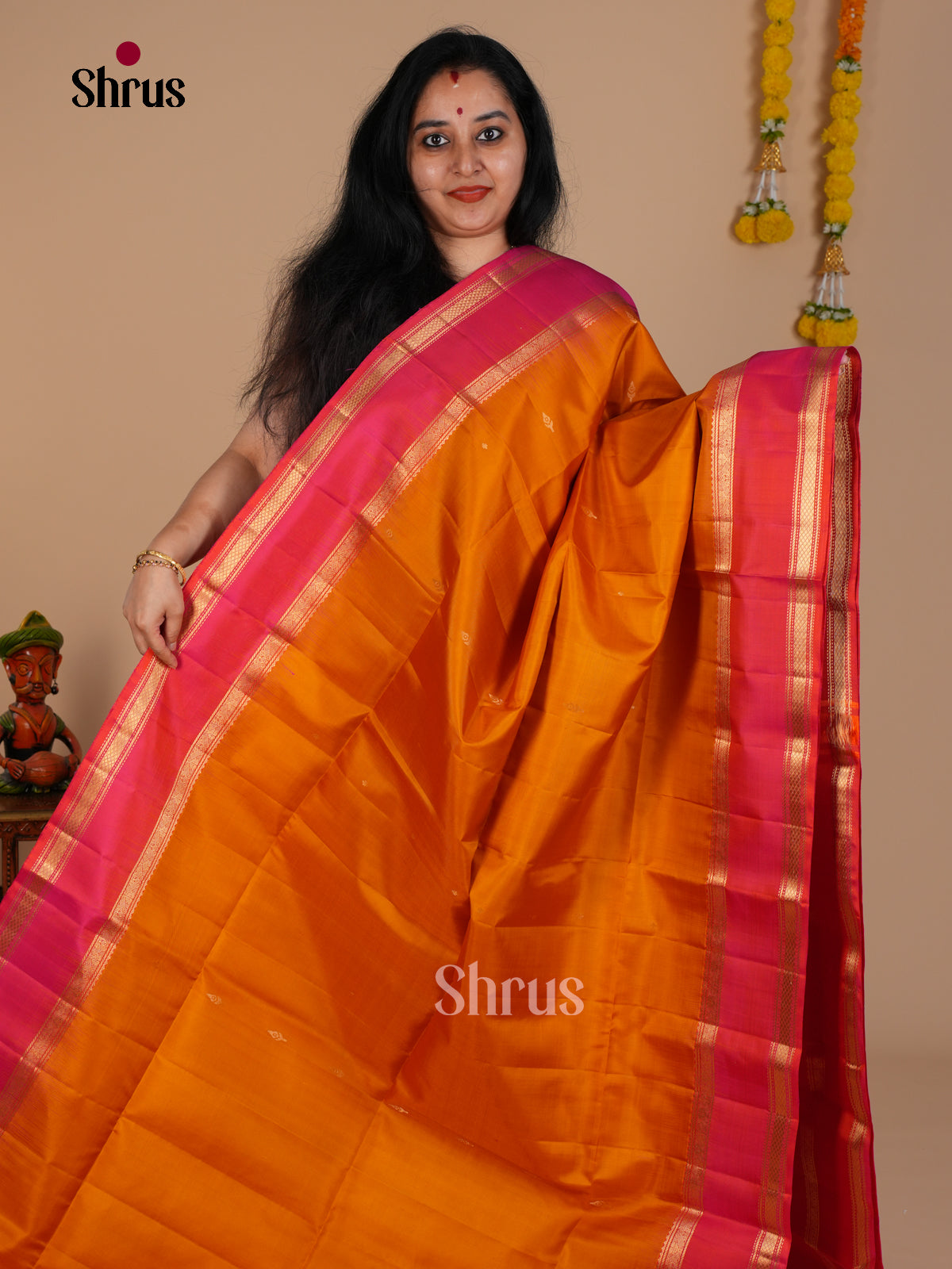 Soft Silk Saree - EDS08045 - Shop on Shrus.com