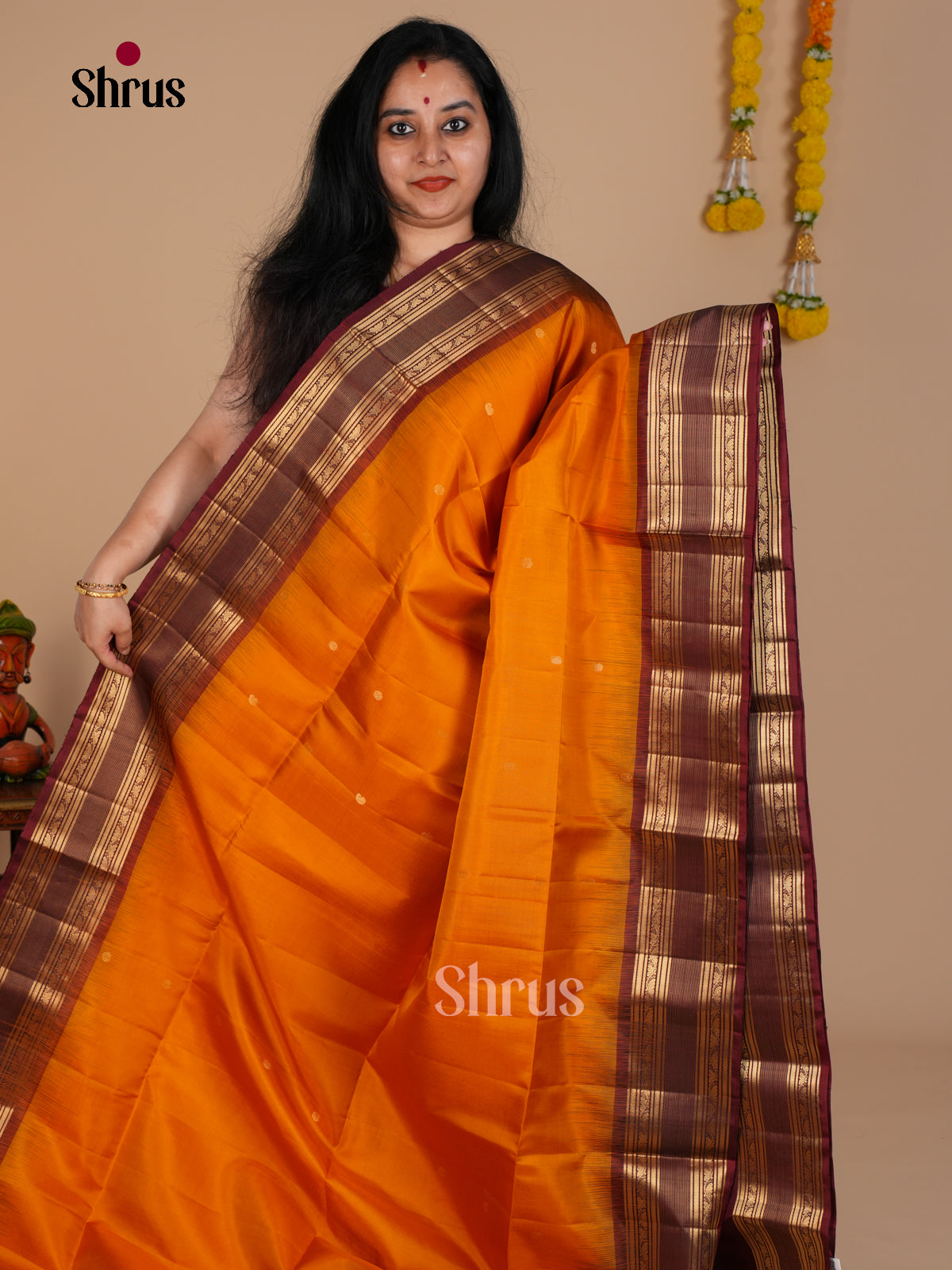 Soft Silk Saree - EDS08053 - Shop on Shrus.com