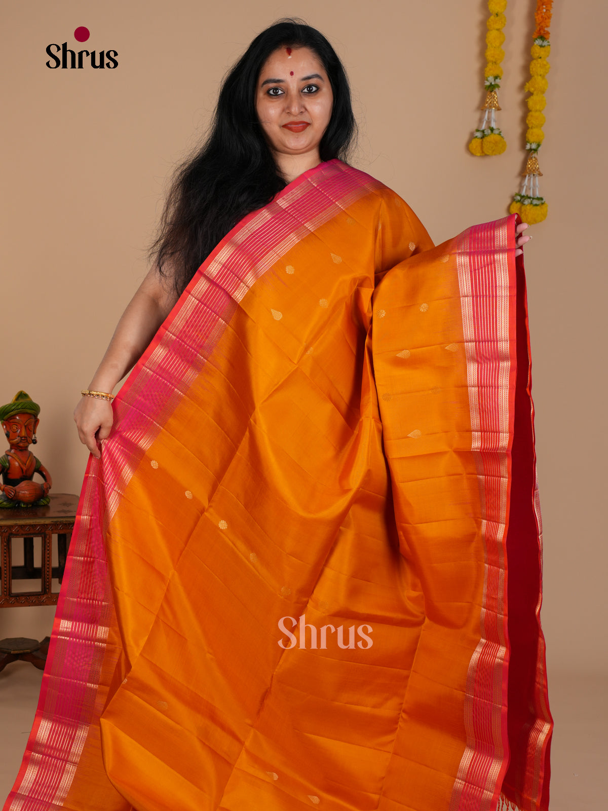 Soft Silk Saree - EDS08060 - Shop on Shrus.com