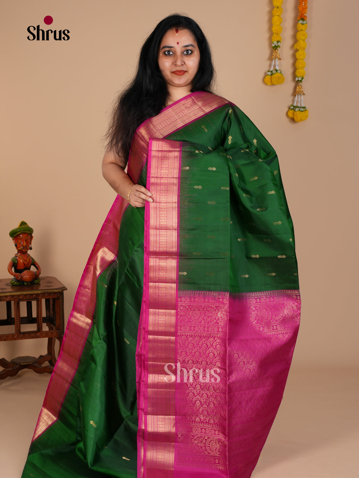 Soft Silk Saree - EDS08062 - Shop on Shrus.com
