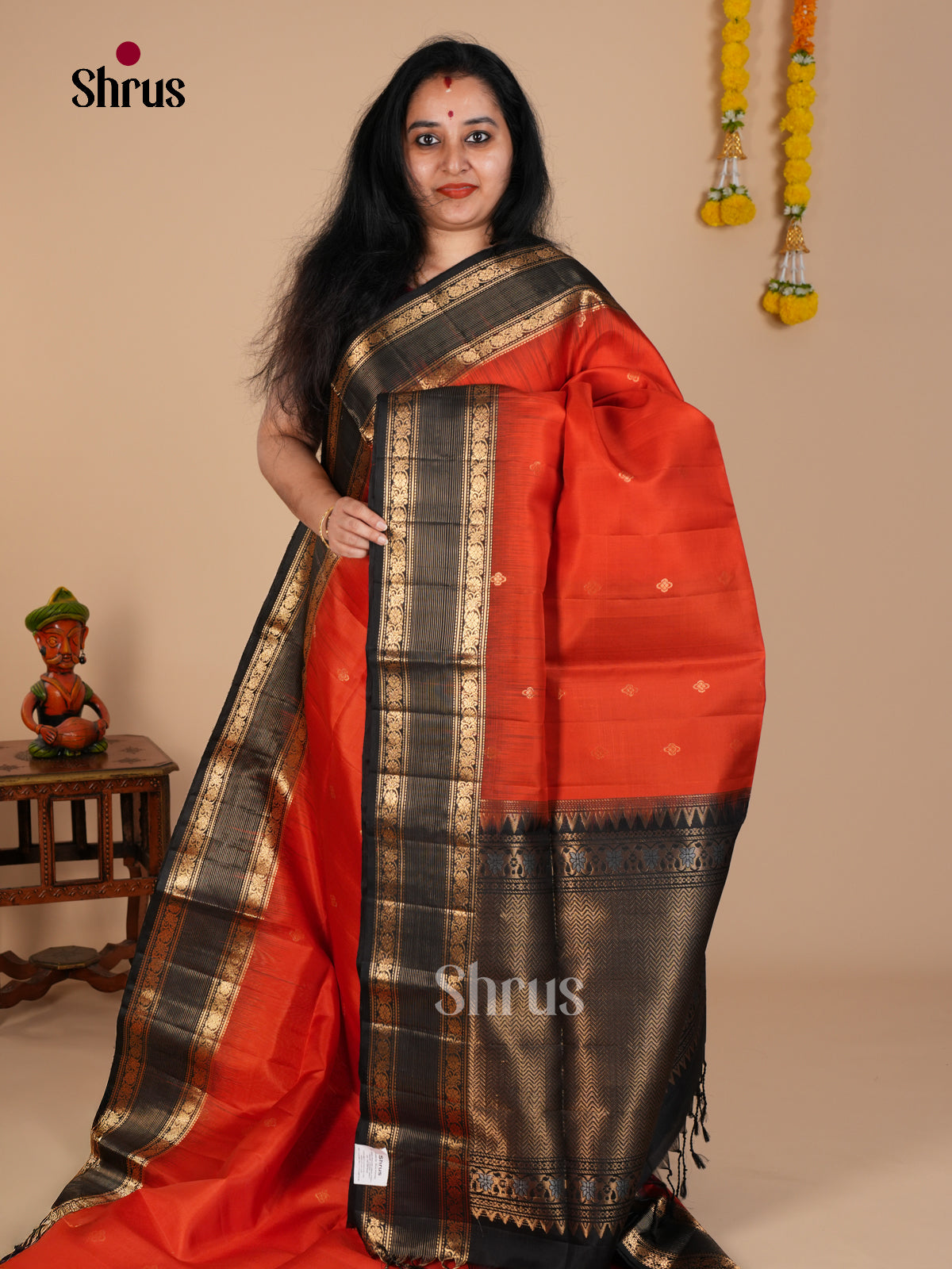 Soft Silk Saree - EDS08063 - Shop on Shrus.com